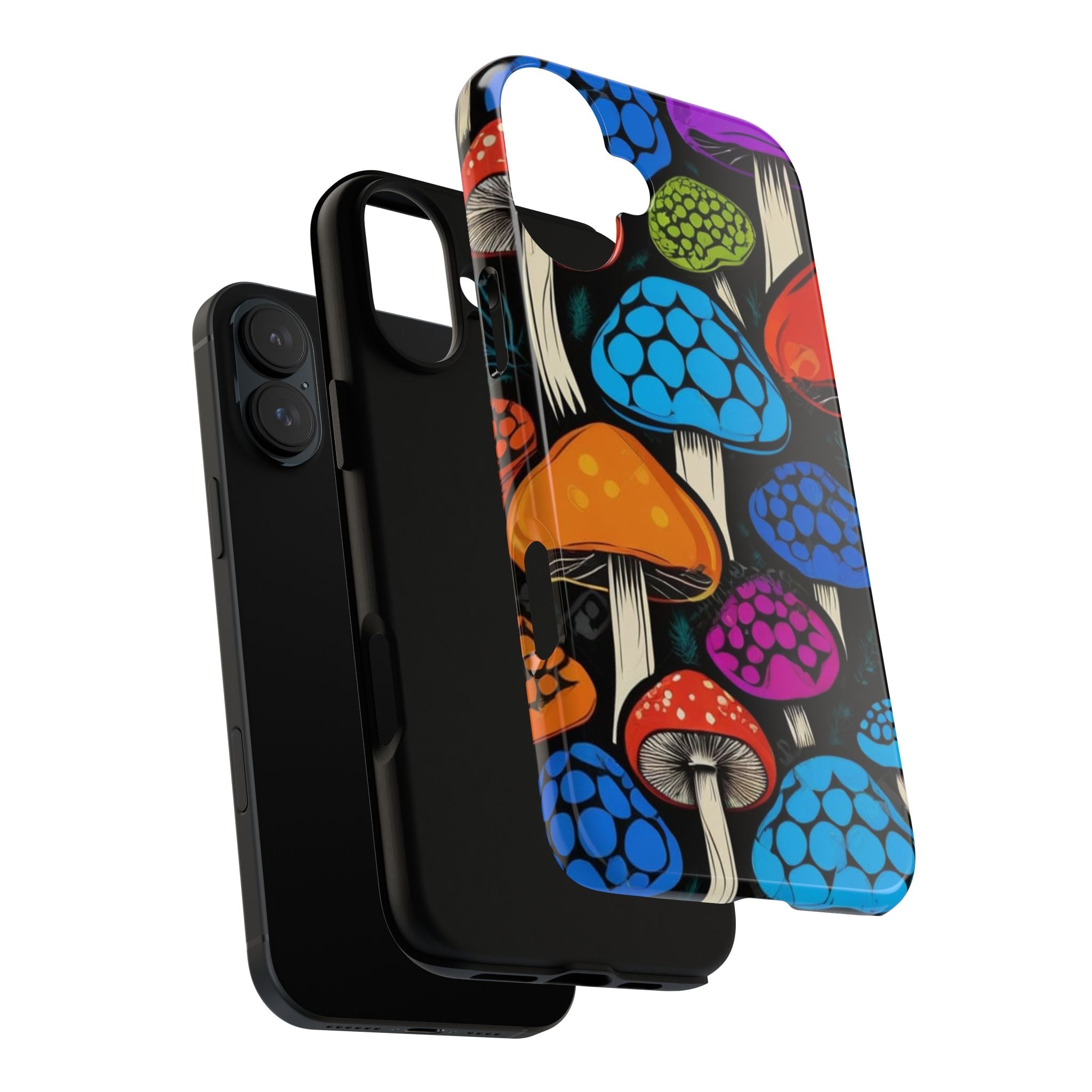 🍄 Shroom Pop iPhone Case – Protect Your Phone in Psychedelic Style 🌈📱