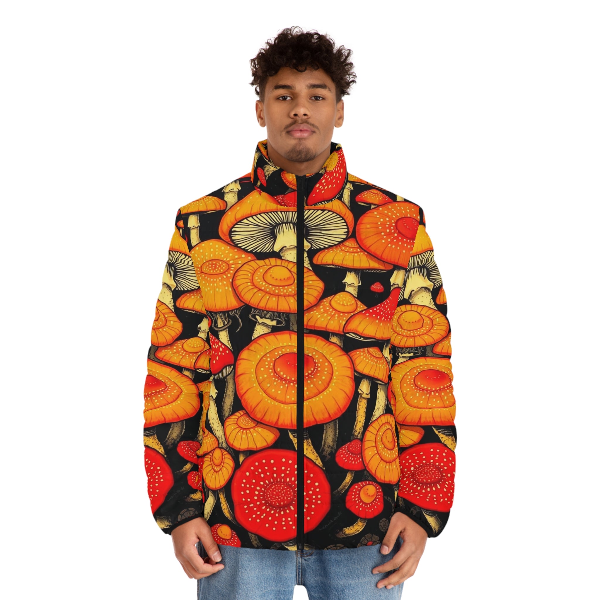Men's Puffer Jacket (AOP)