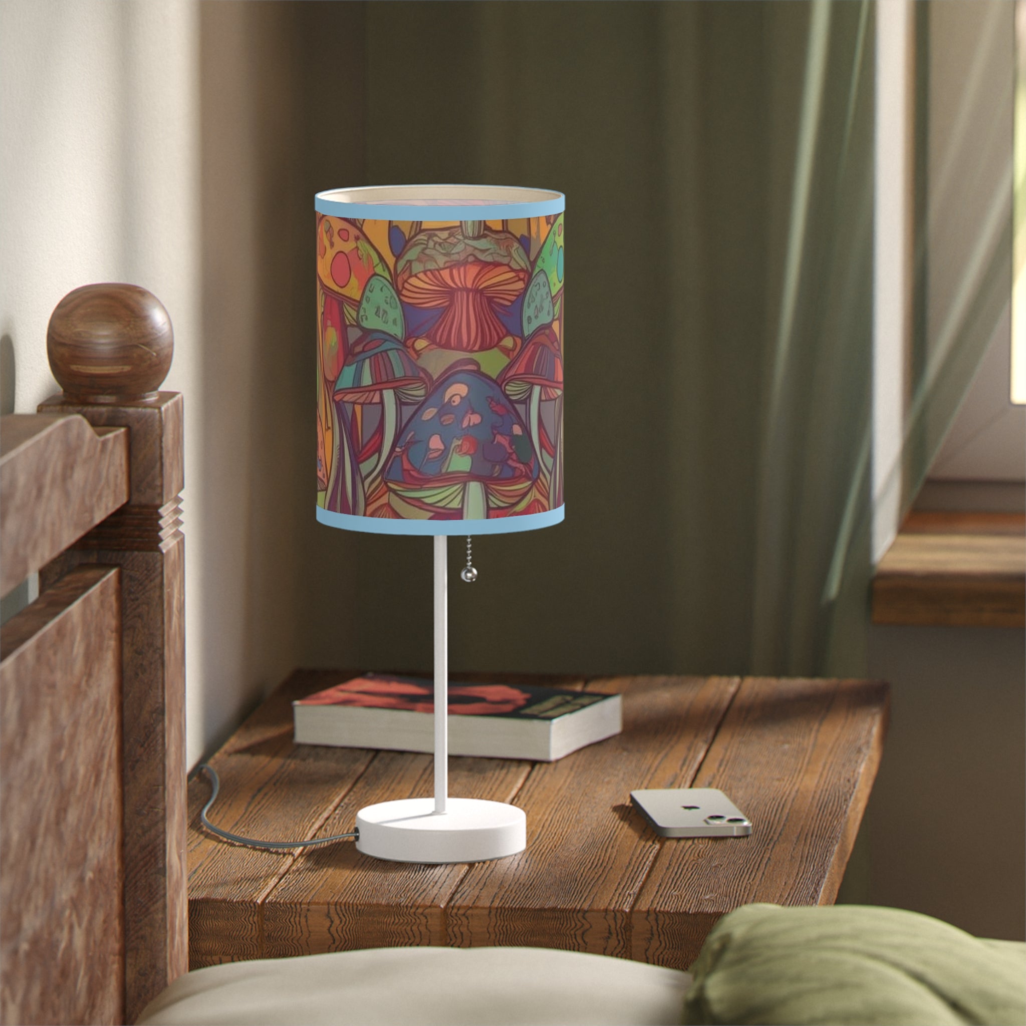 🍄🌈✨Enchanted Shroom Lamp – Mystical Glow for Your Space🍄✨💡