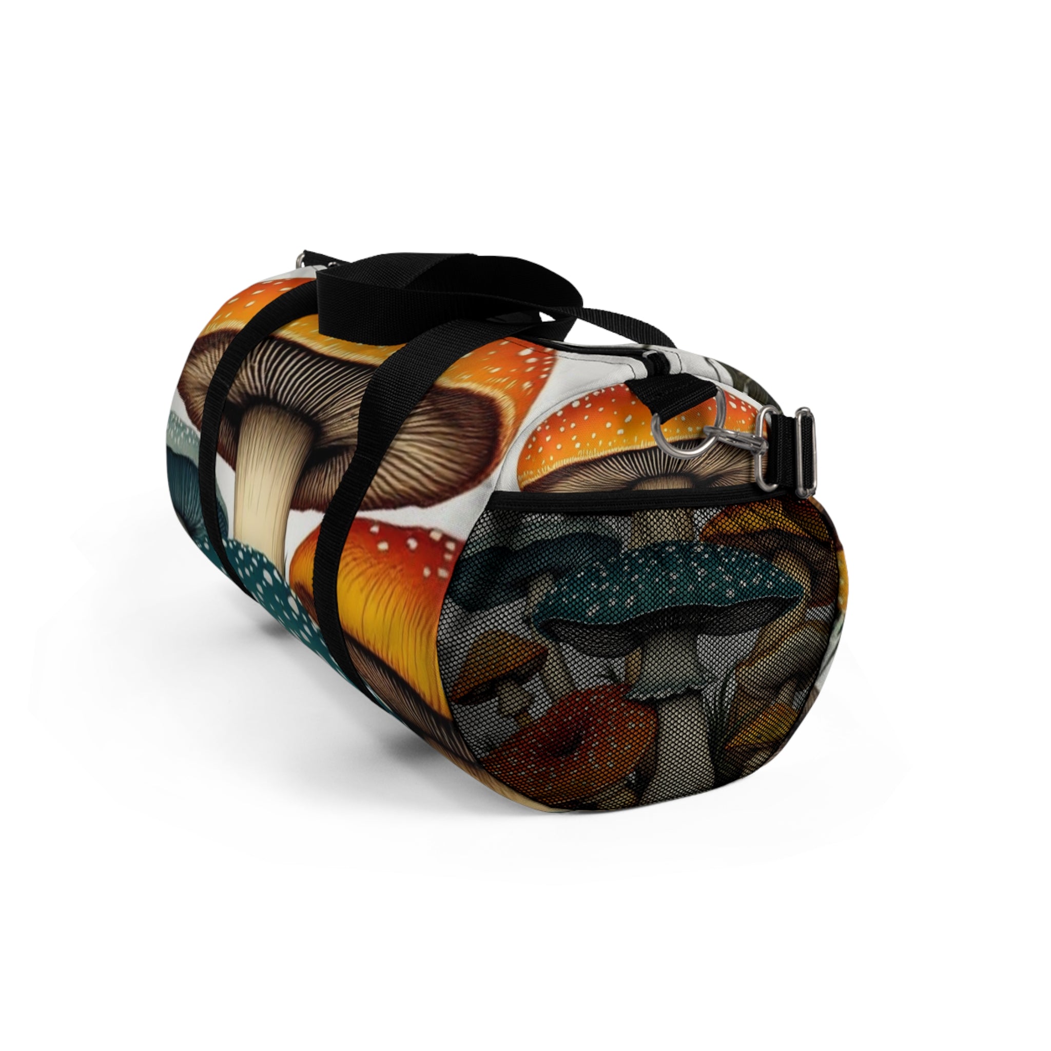 🍄 "Spore Stash" Duffel Bag – Adventure, Packed with Personality Carry the wild with you—wherever the trail leads.