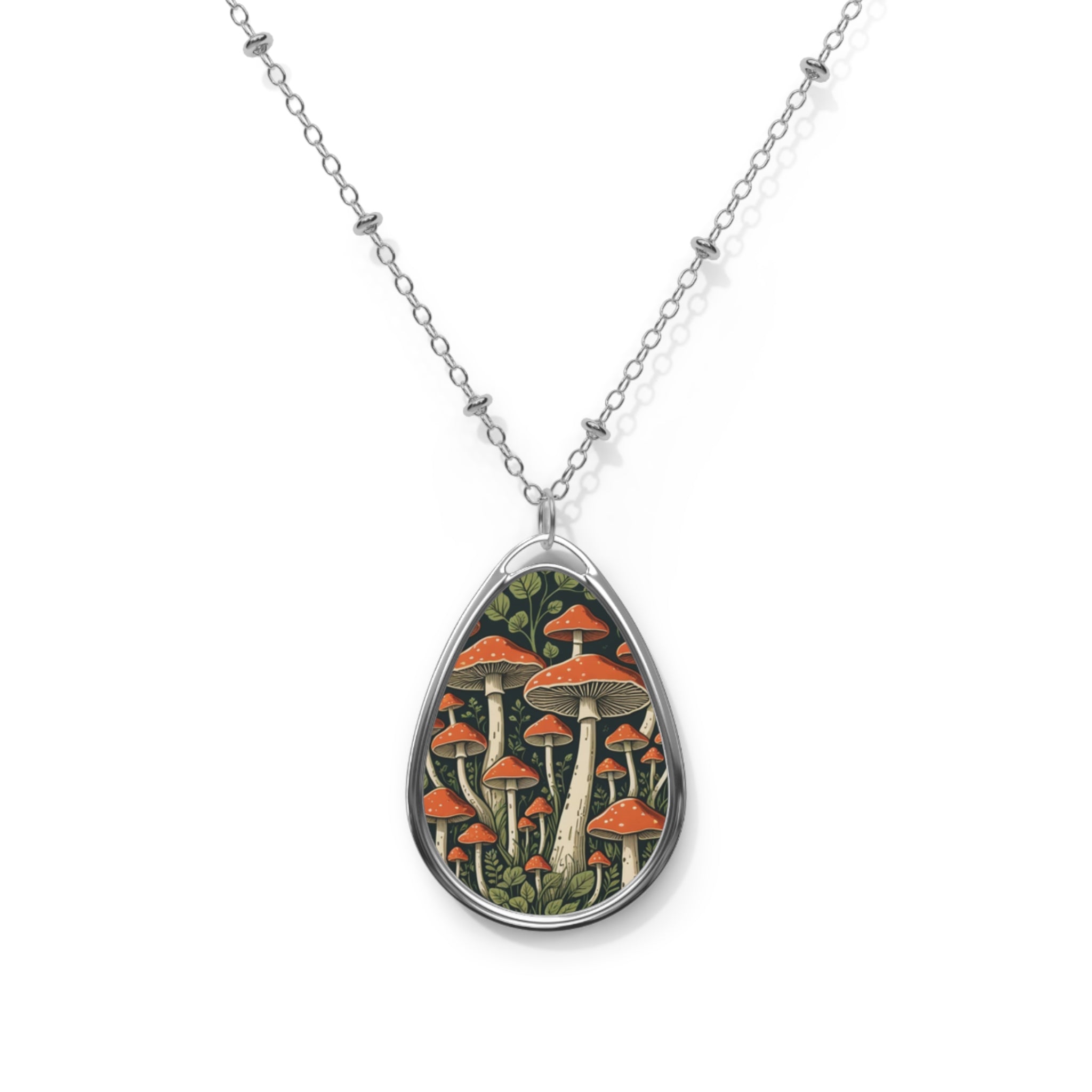 🍄 “Whispering Grove” Pendant Necklace