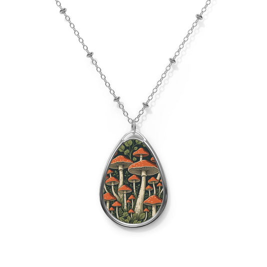 🍄 “Whispering Grove” Pendant Necklace