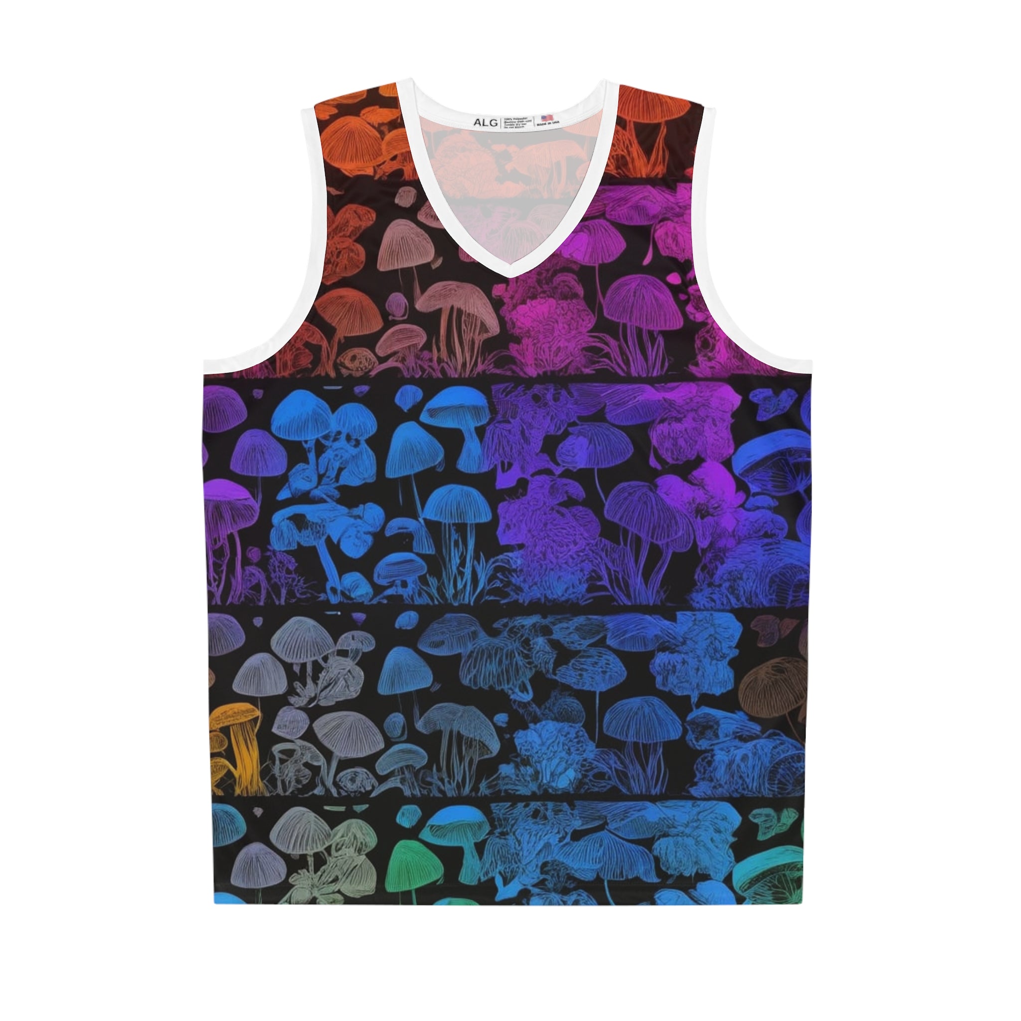 🏀 “Spore Slam” Mushroom Basketball Jersey 🍄