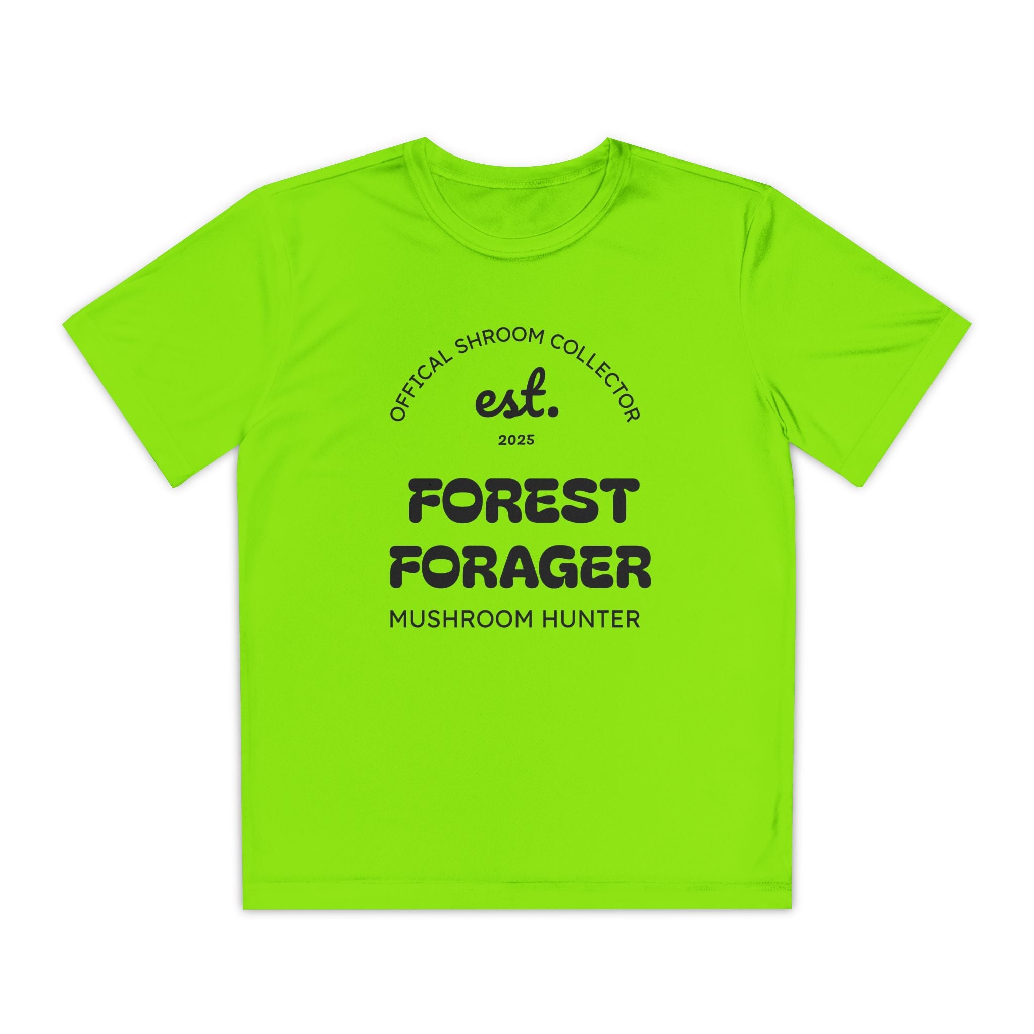 🍄 Forest Forager – Official Shroom Collector T-Shirt (Est. 2025)