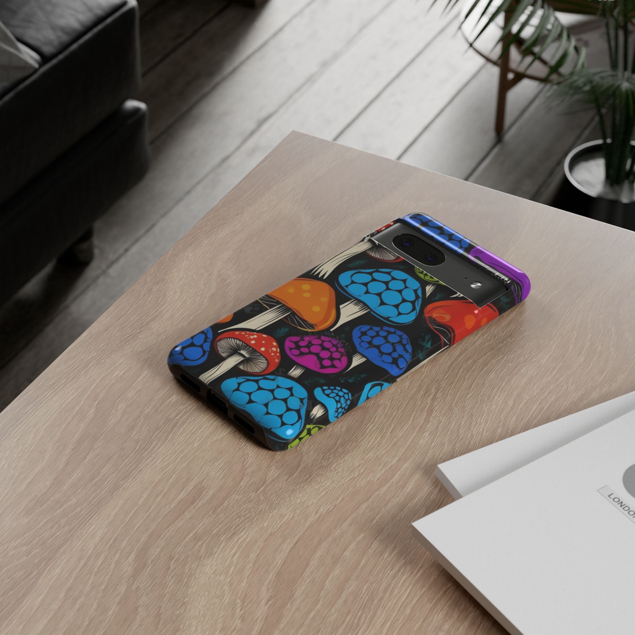 🍄 Shroom Pop iPhone Case – Protect Your Phone in Psychedelic Style 🌈📱