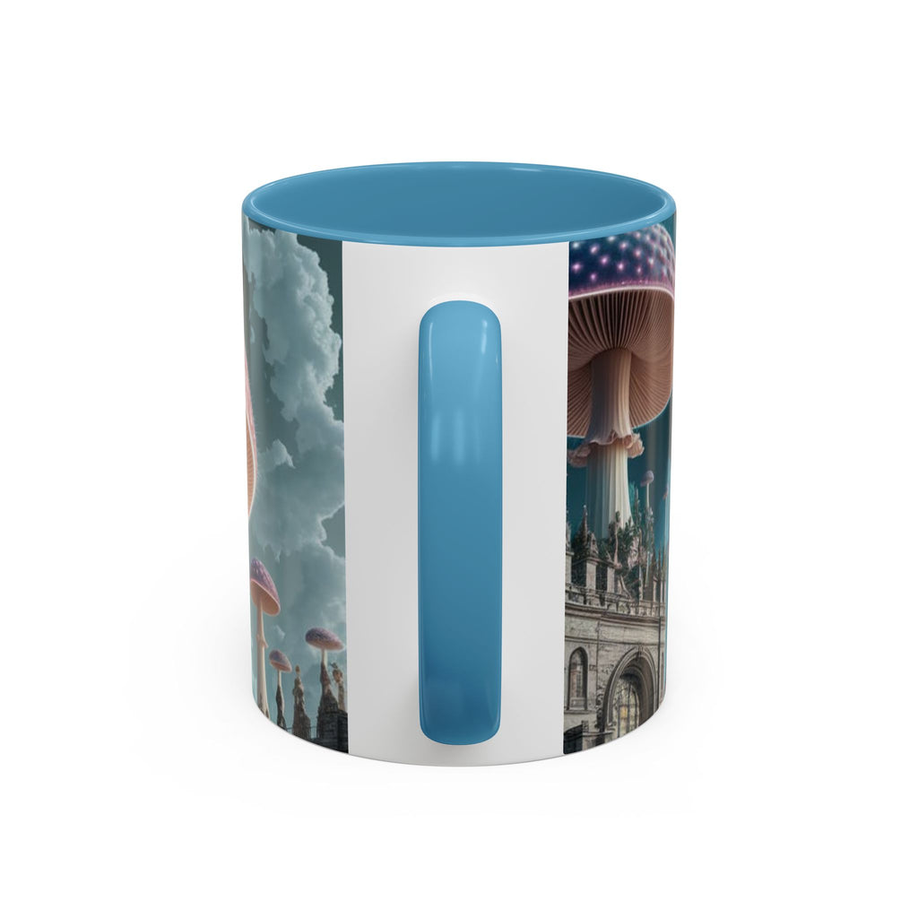 Mug: Mystical Glow Mushroom Coffee Mug — Psychedelic Fantasy Accent Mug