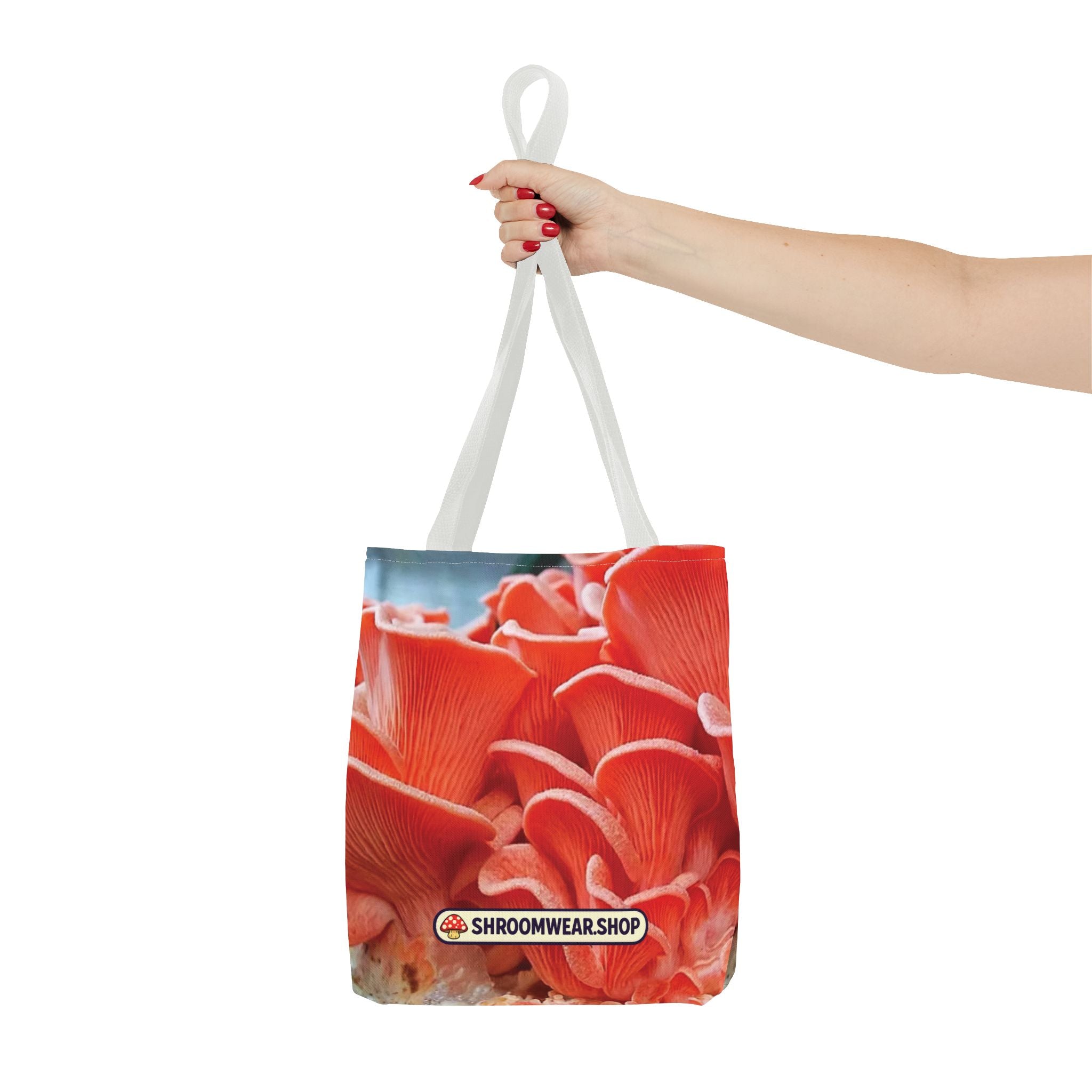 Bag: Mushroom Print Tote Bag – All-Over-Print Canvas Tote