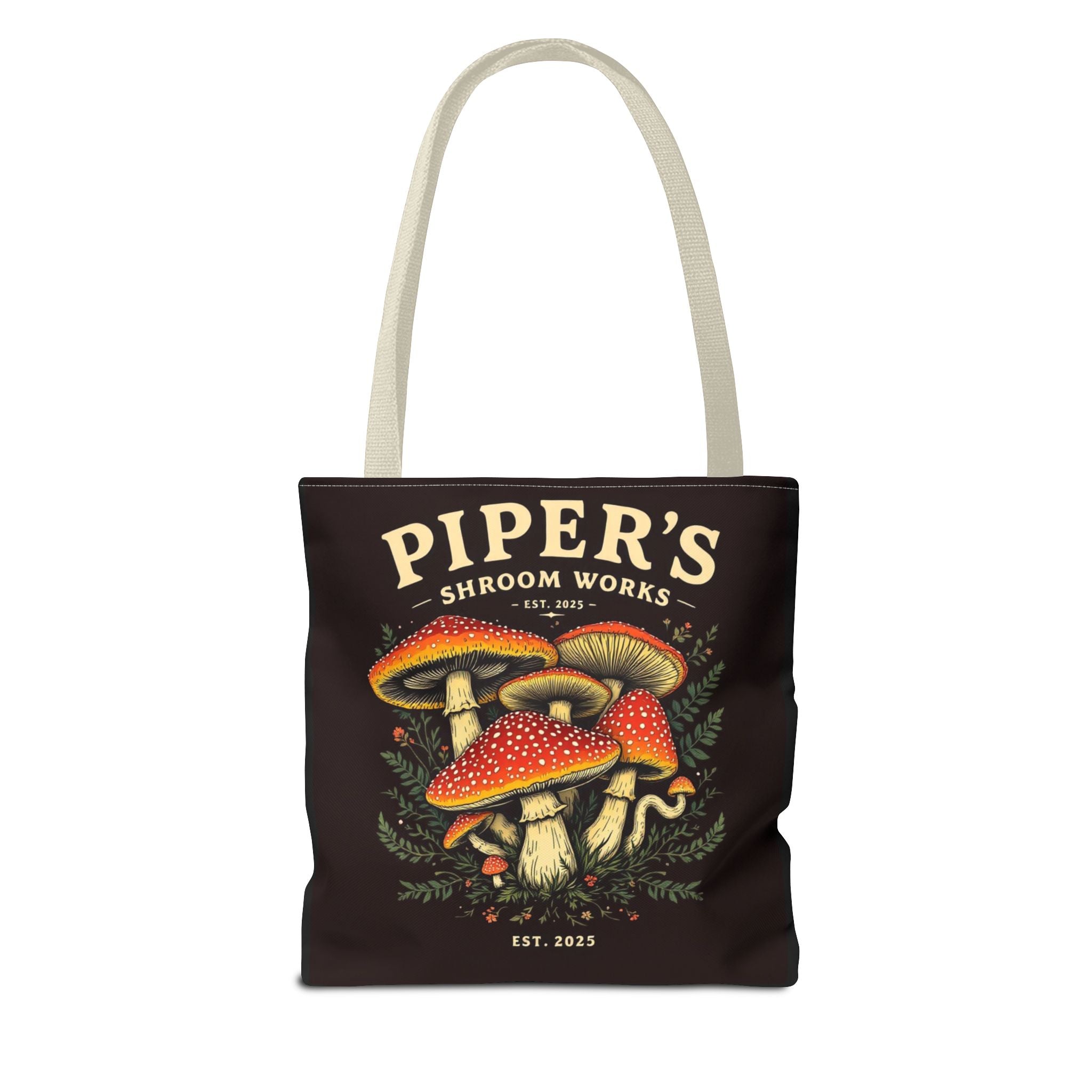 🍄 Piper’s Shroom Works Tote – Where Style Meets the Wild 🌿
