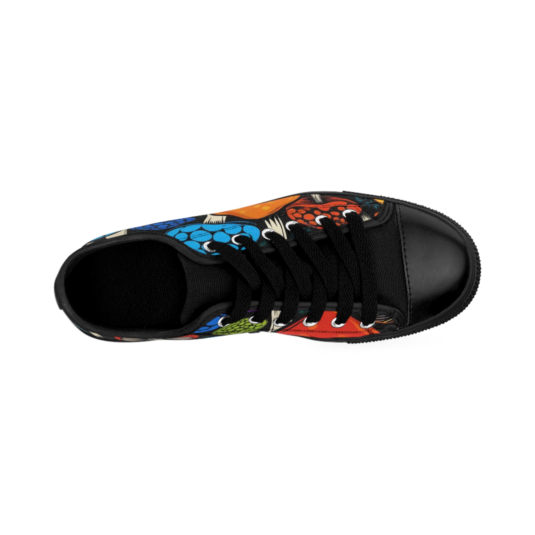🍄 Psychedelic Stroll Low-Top Sneakers – Step Into Your Story