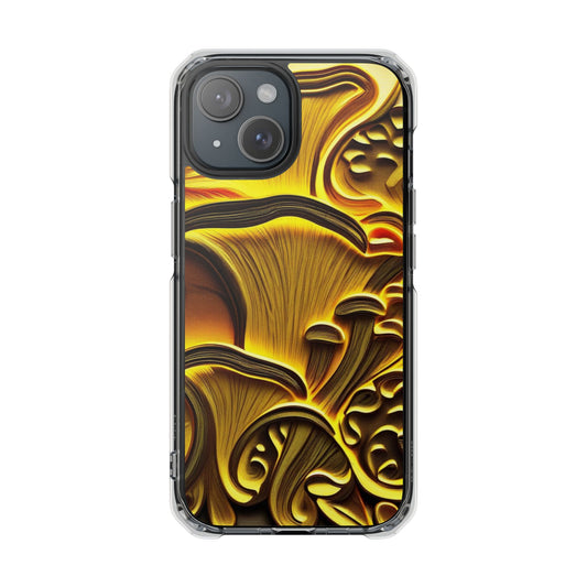 📱Golden Fungi Phone Case – Forest Glow Edition🍄✨📱