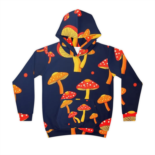 🍄🌟 Golden Toadstool Adventure Hoodie 🌿✨