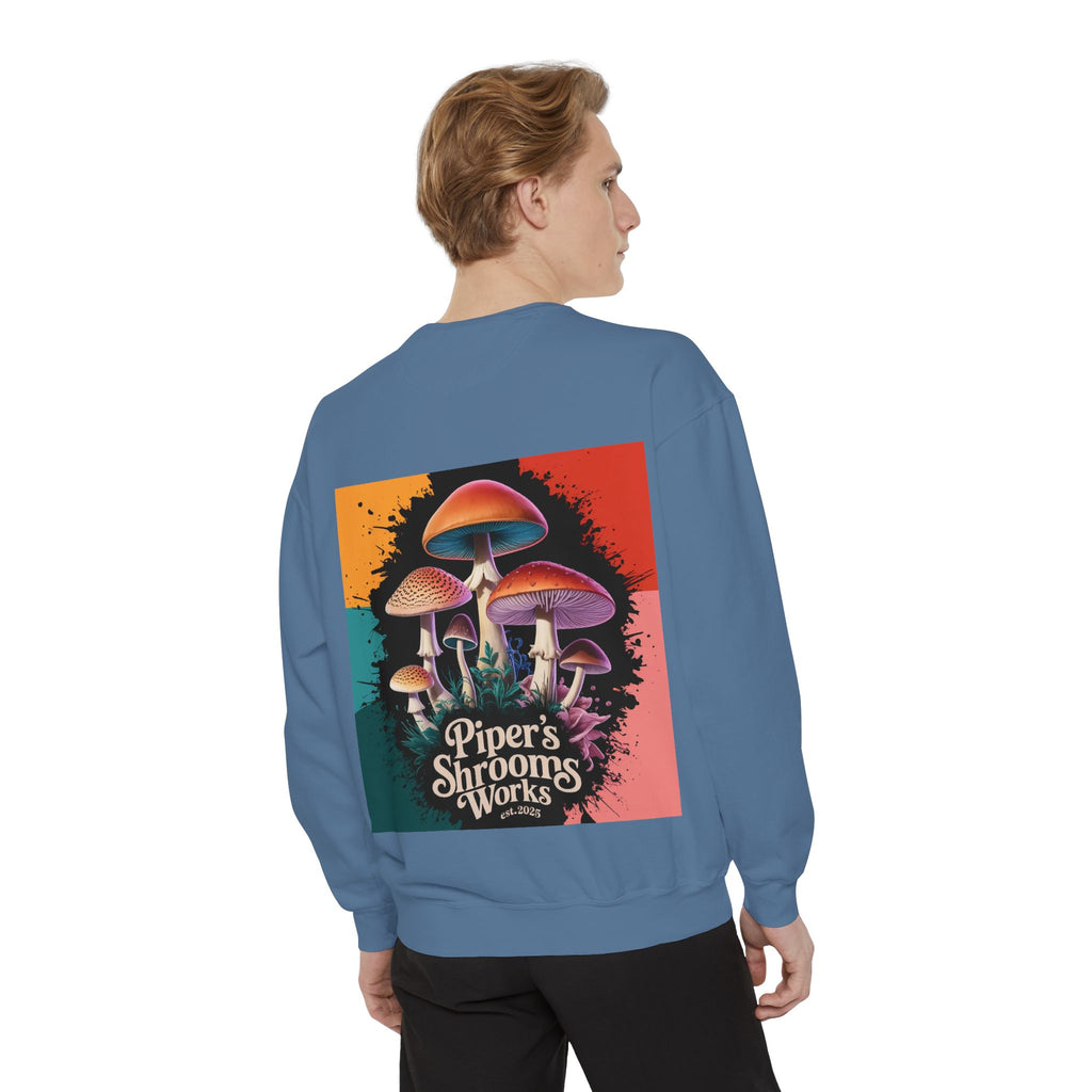 🦁 Lionheart & Shrooms Sweatshirt – Wear the Wild Within 🍄