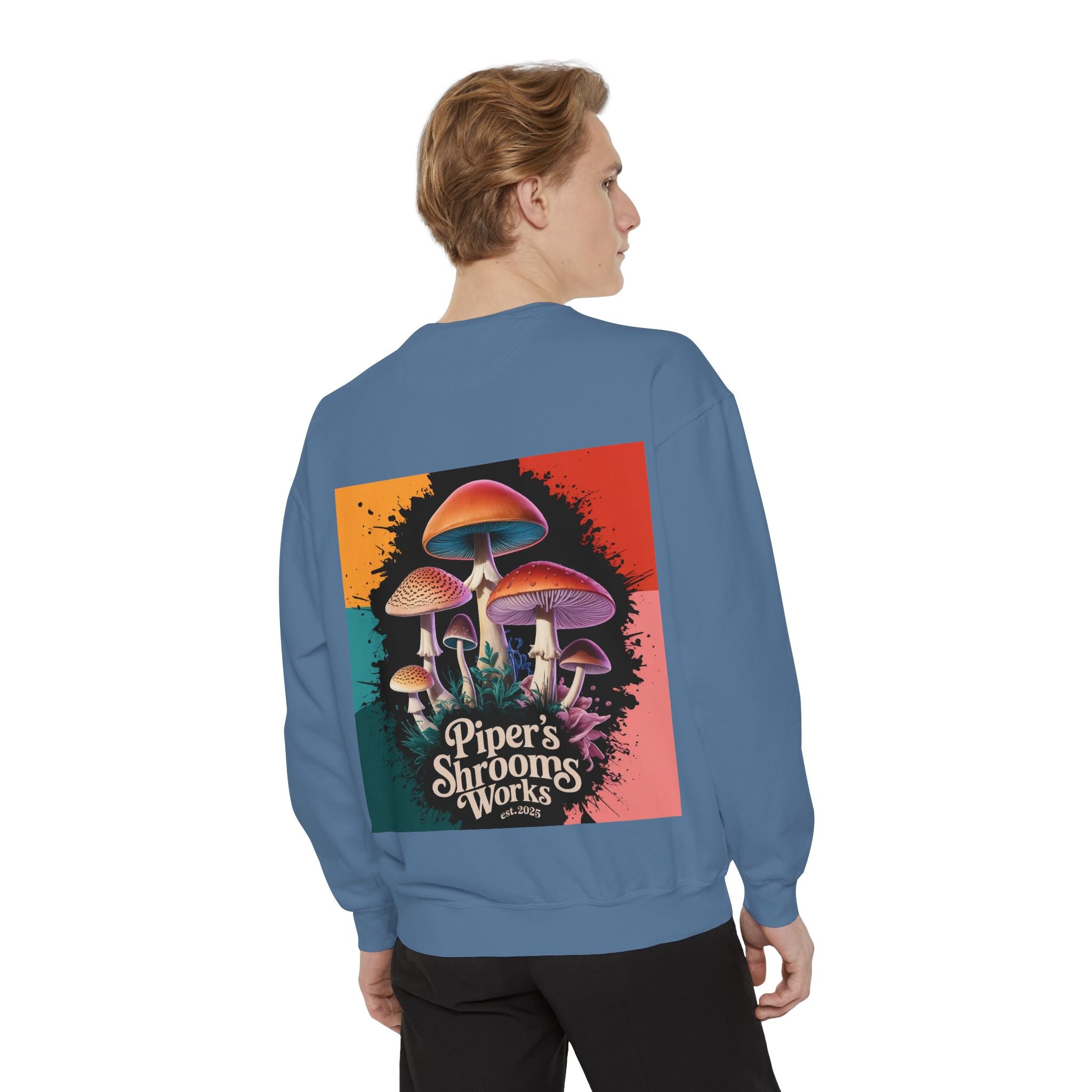 🦁 Lionheart & Shrooms Sweatshirt – Wear the Wild Within 🍄