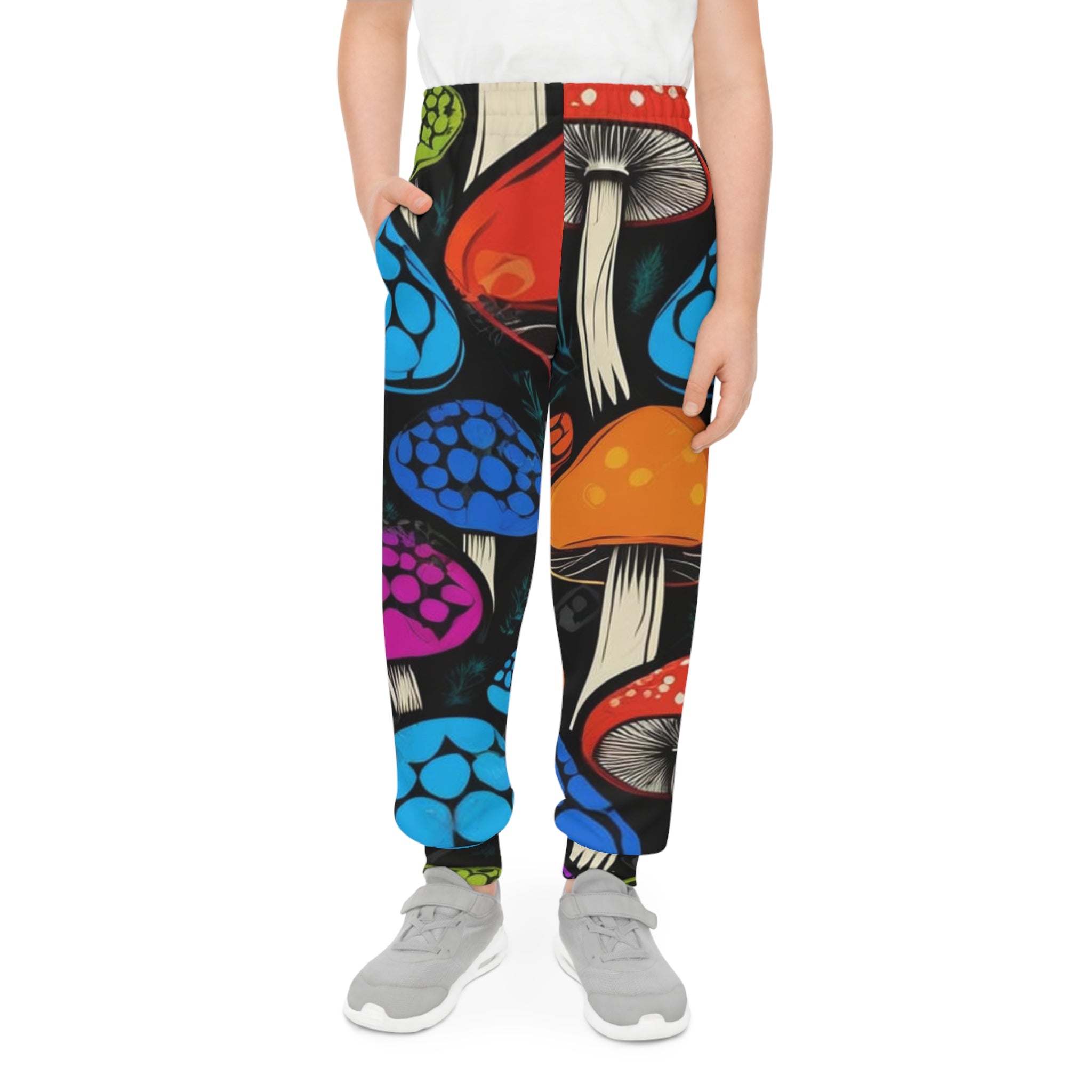 🌈 Psychedelic Shroom Forest Joggers 🍄✨