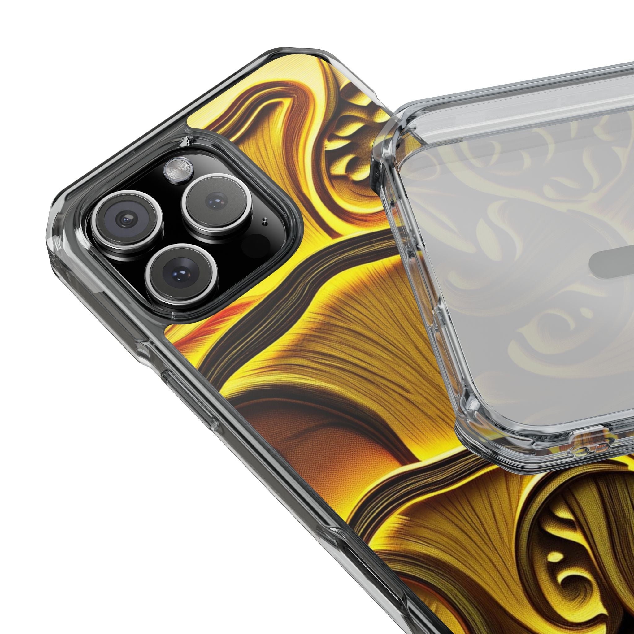 📱Golden Fungi Phone Case – Forest Glow Edition🍄✨📱