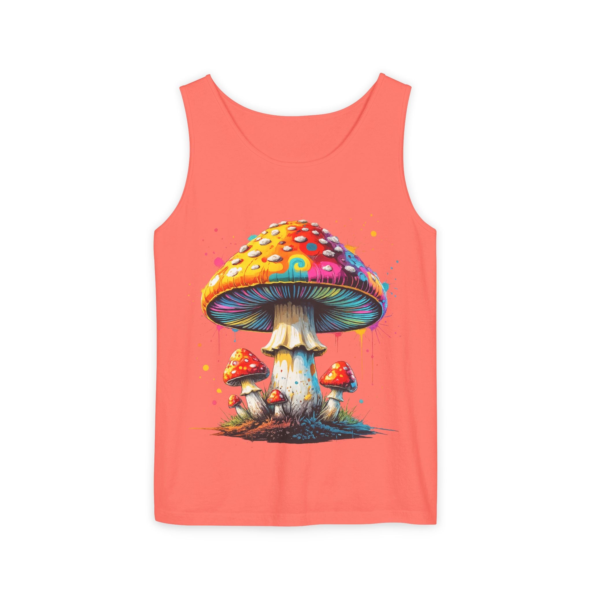 Mushroom Tank Top — Psychedelic & Portland Forest Graphic Tank