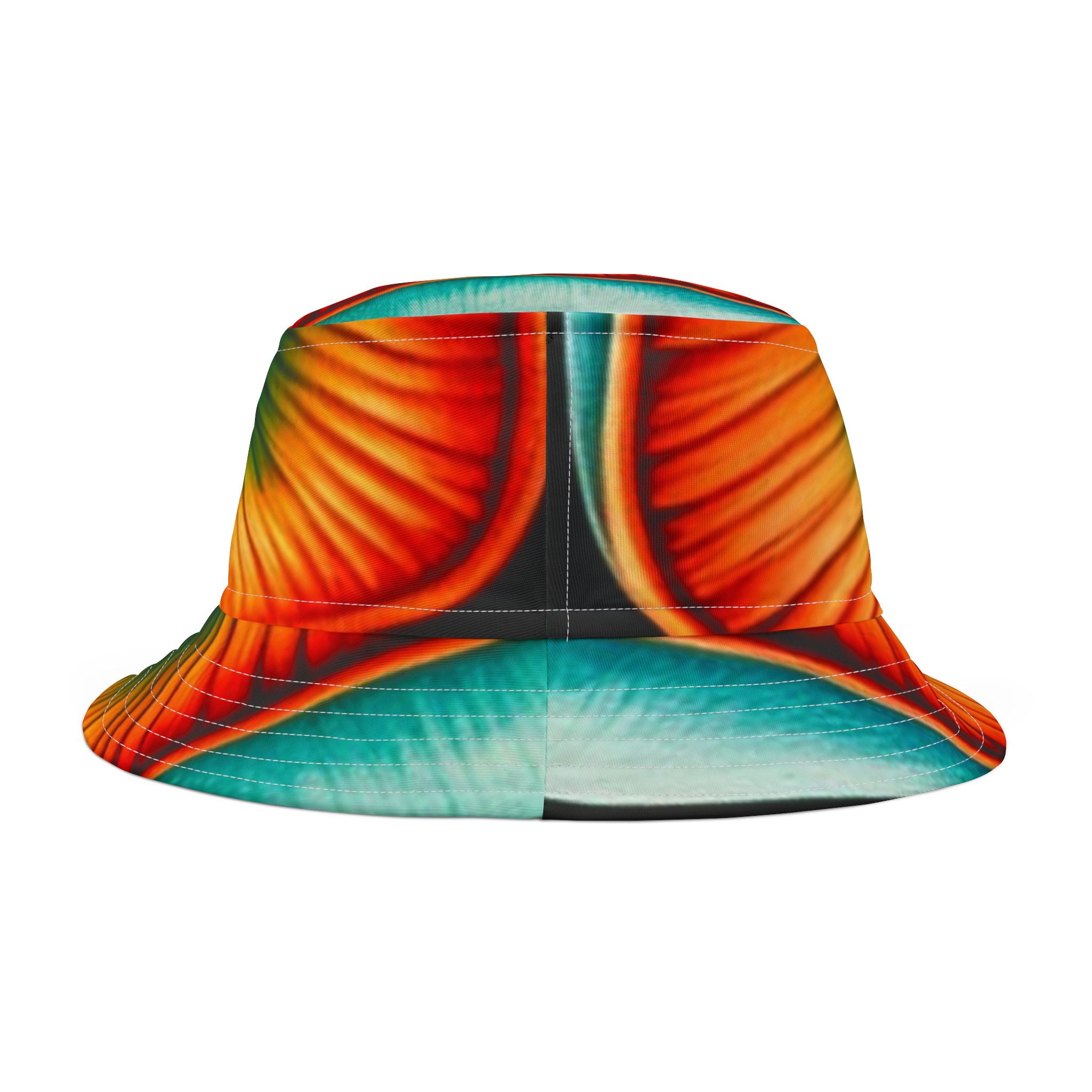 Tie-Dye Color Burst Bucket Hat — Vibrant Festival Sun Hat
