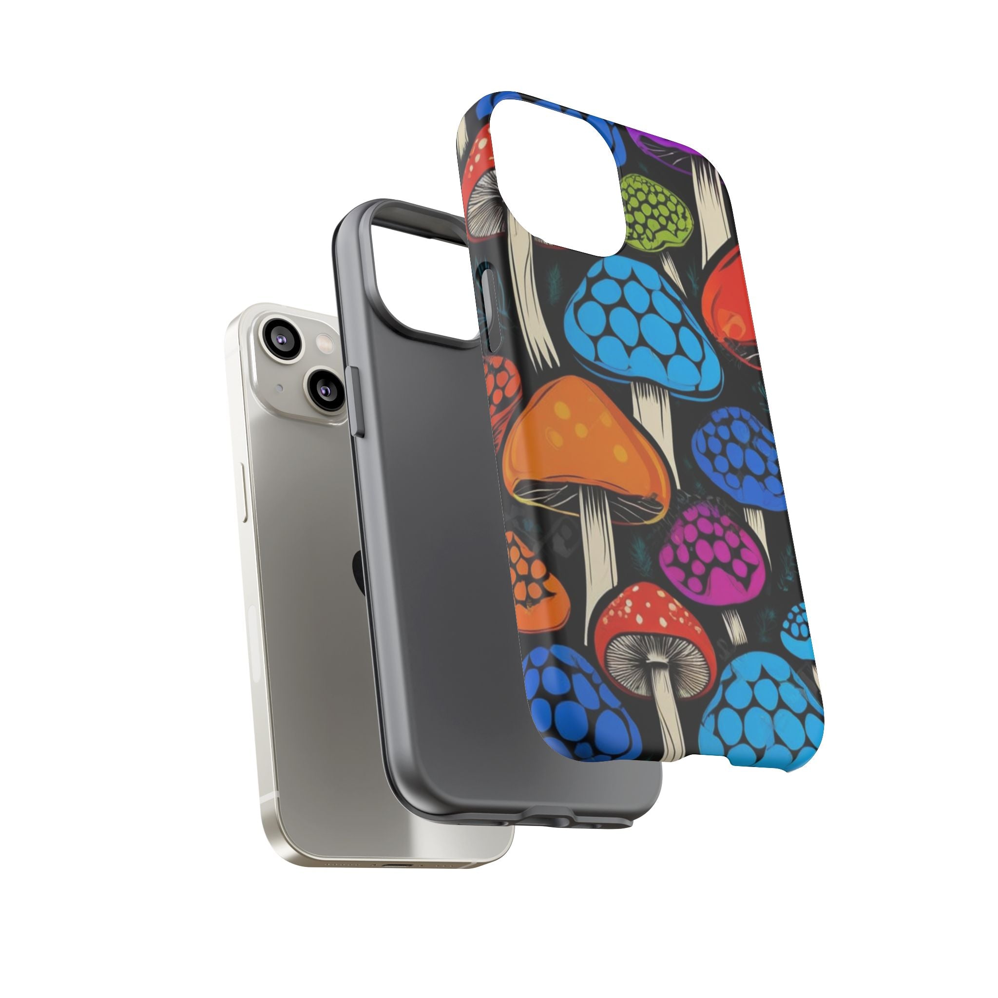 🍄 Shroom Pop iPhone Case – Protect Your Phone in Psychedelic Style 🌈📱
