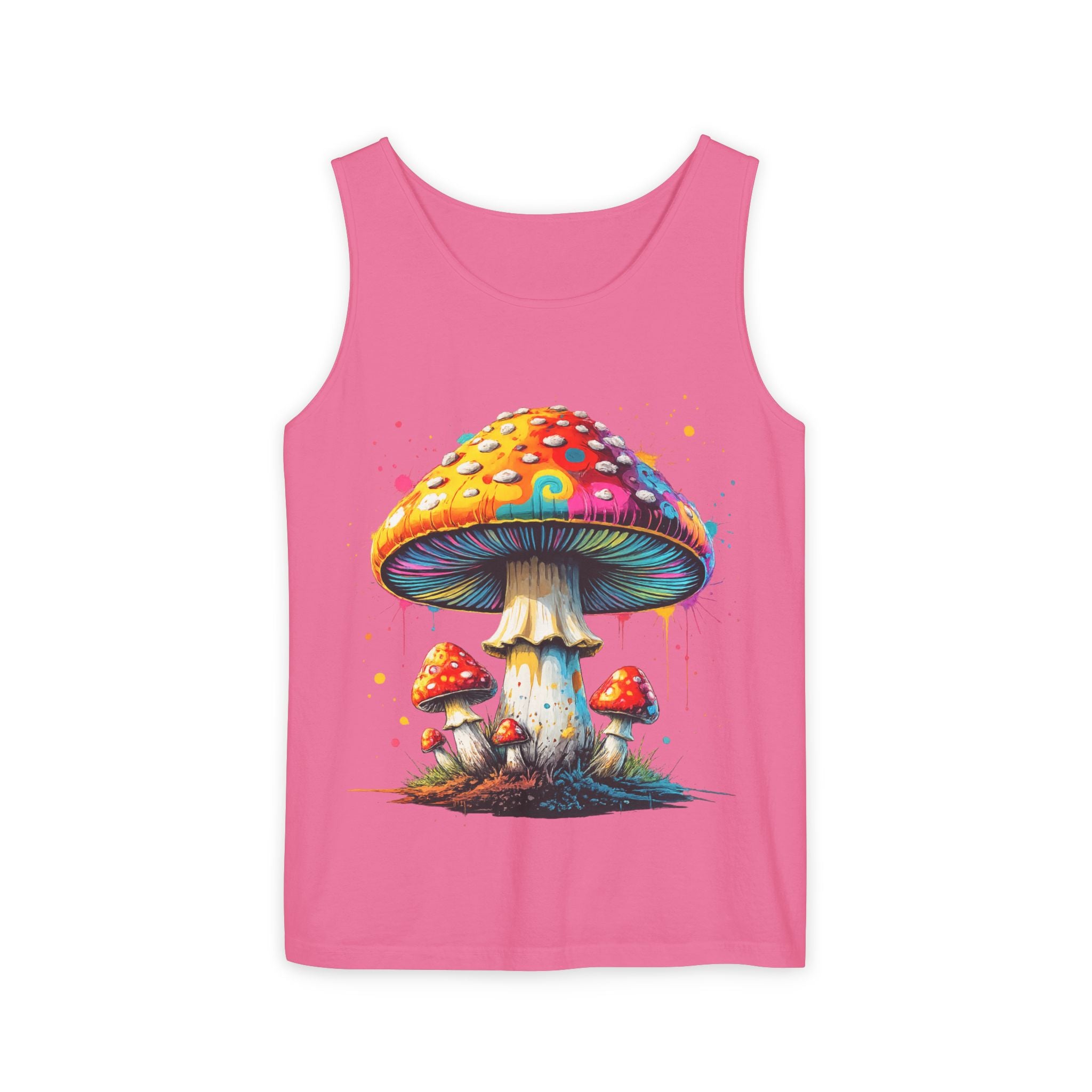 Mushroom Tank Top — Psychedelic & Portland Forest Graphic Tank