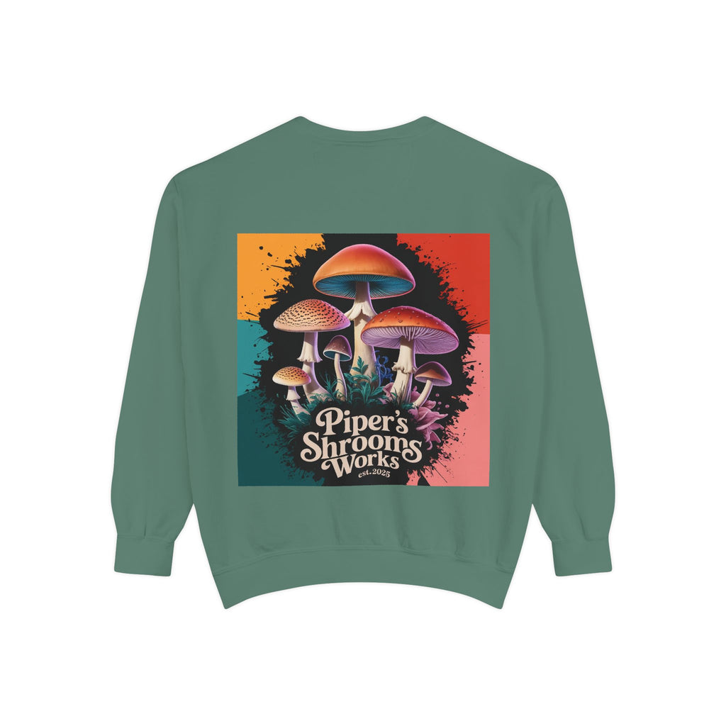 🦁 Lionheart & Shrooms Sweatshirt – Wear the Wild Within 🍄