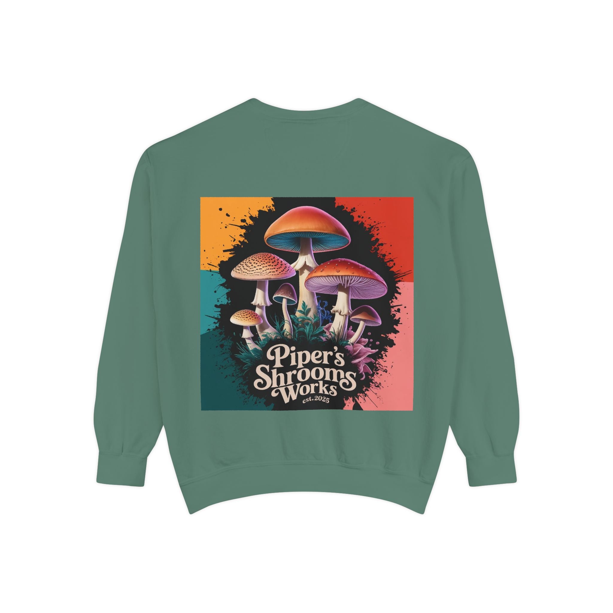 🦁 Lionheart & Shrooms Sweatshirt – Wear the Wild Within 🍄