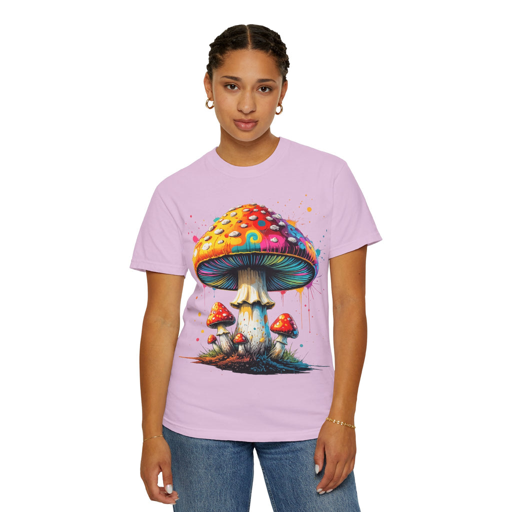 Lake Oswego Mushroom T-Shirt — Vintage Nature & Psychedelic Fungi Design