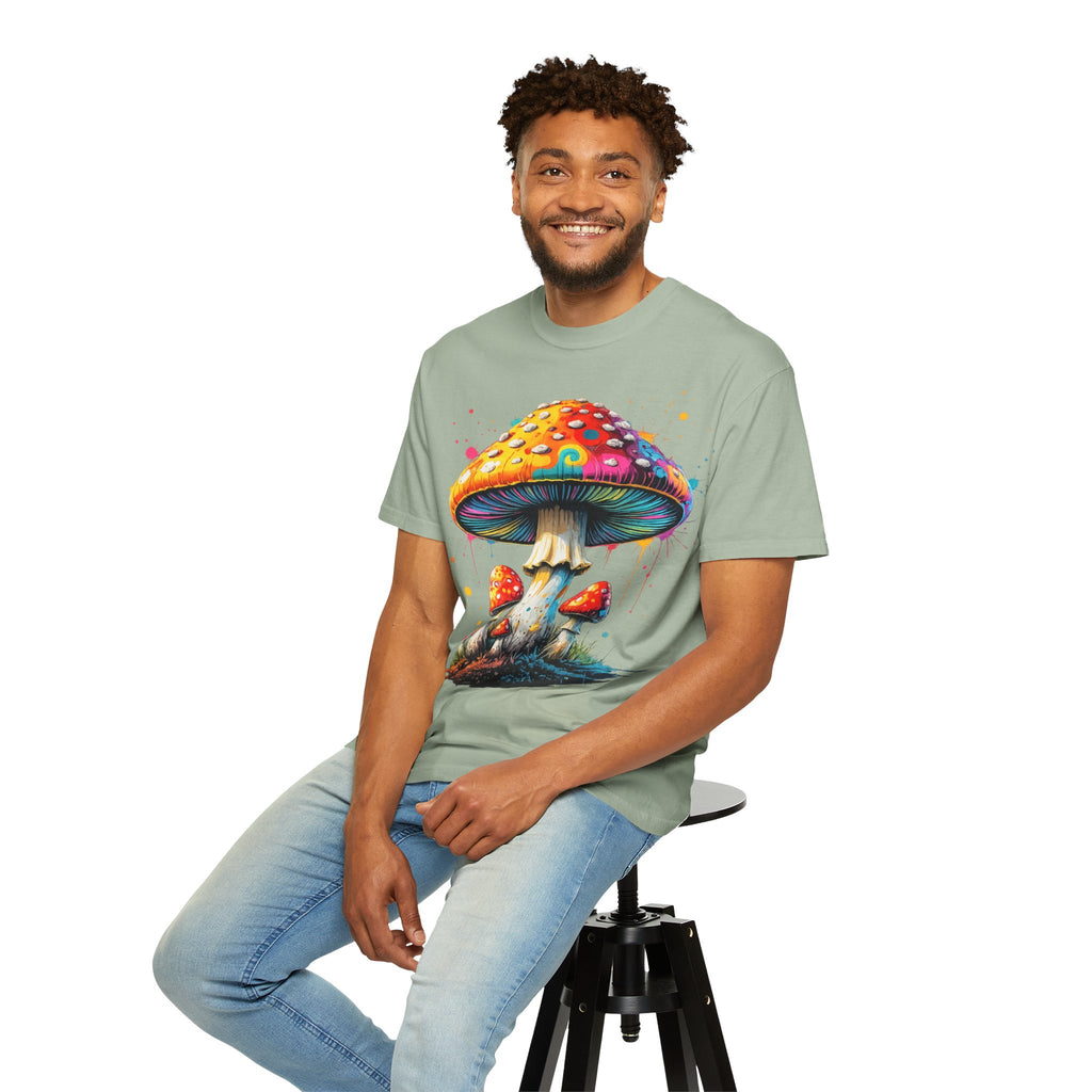 Lake Oswego Mushroom T-Shirt — Vintage Nature & Psychedelic Fungi Design