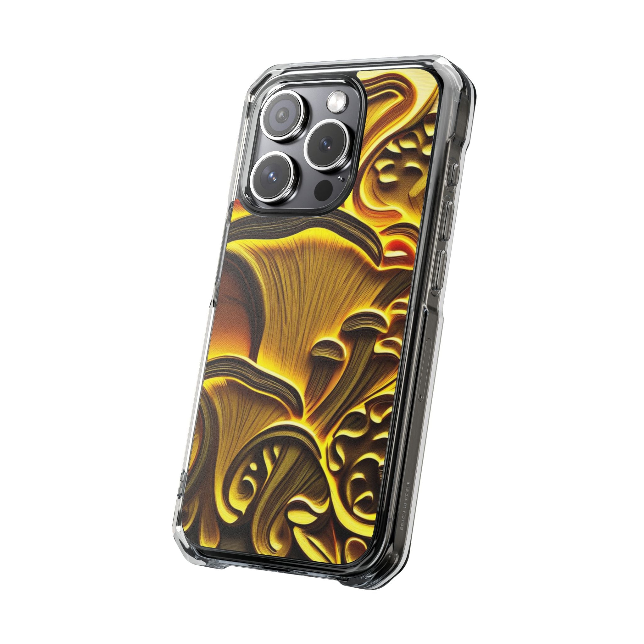 📱Golden Fungi Phone Case – Forest Glow Edition🍄✨📱