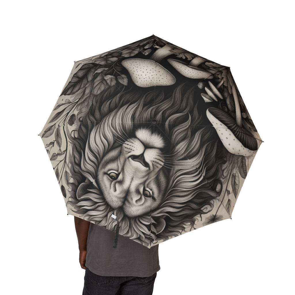 🦁 "Guardian of the Rain" Lion Umbrella – Power in Every Storm ☔