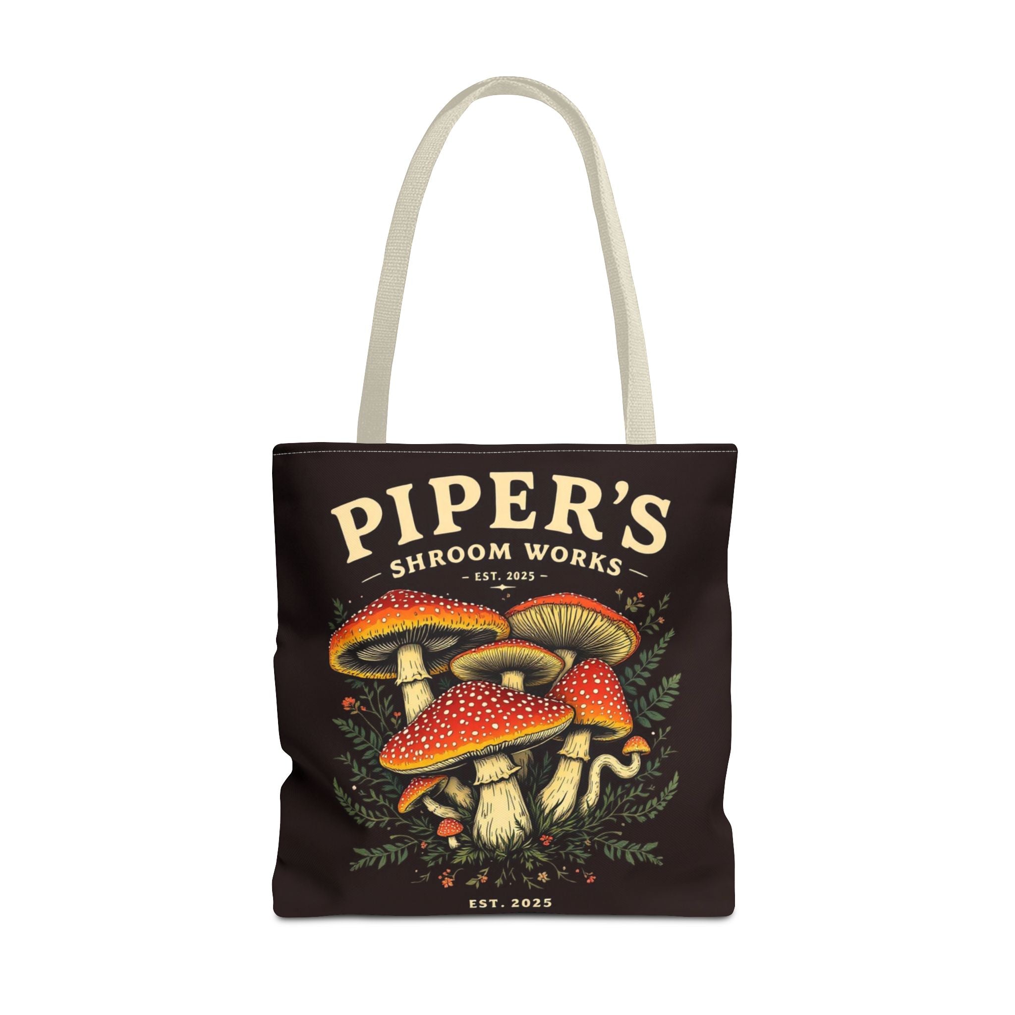 🍄 Piper’s Shroom Works Tote – Where Style Meets the Wild 🌿