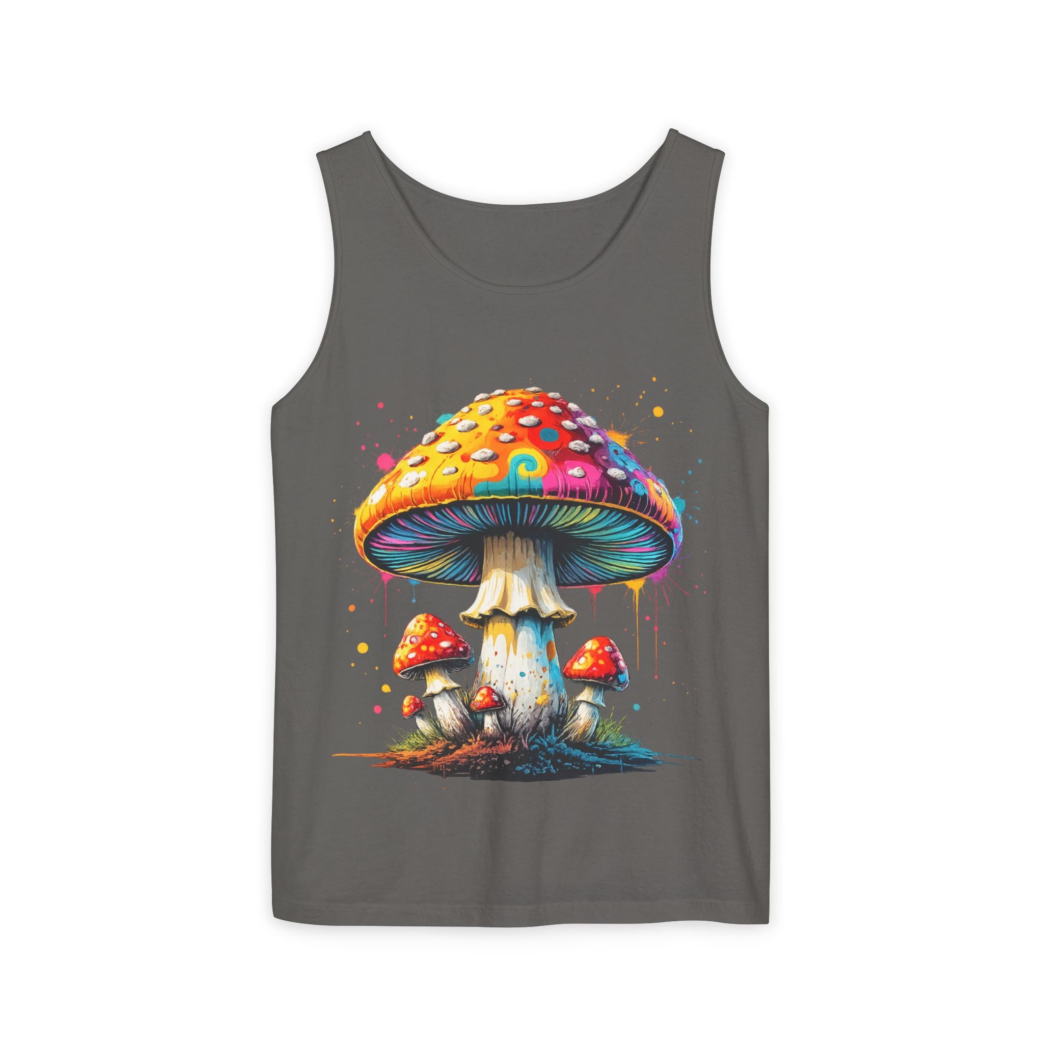 Mushroom Tank Top — Psychedelic & Portland Forest Graphic Tank