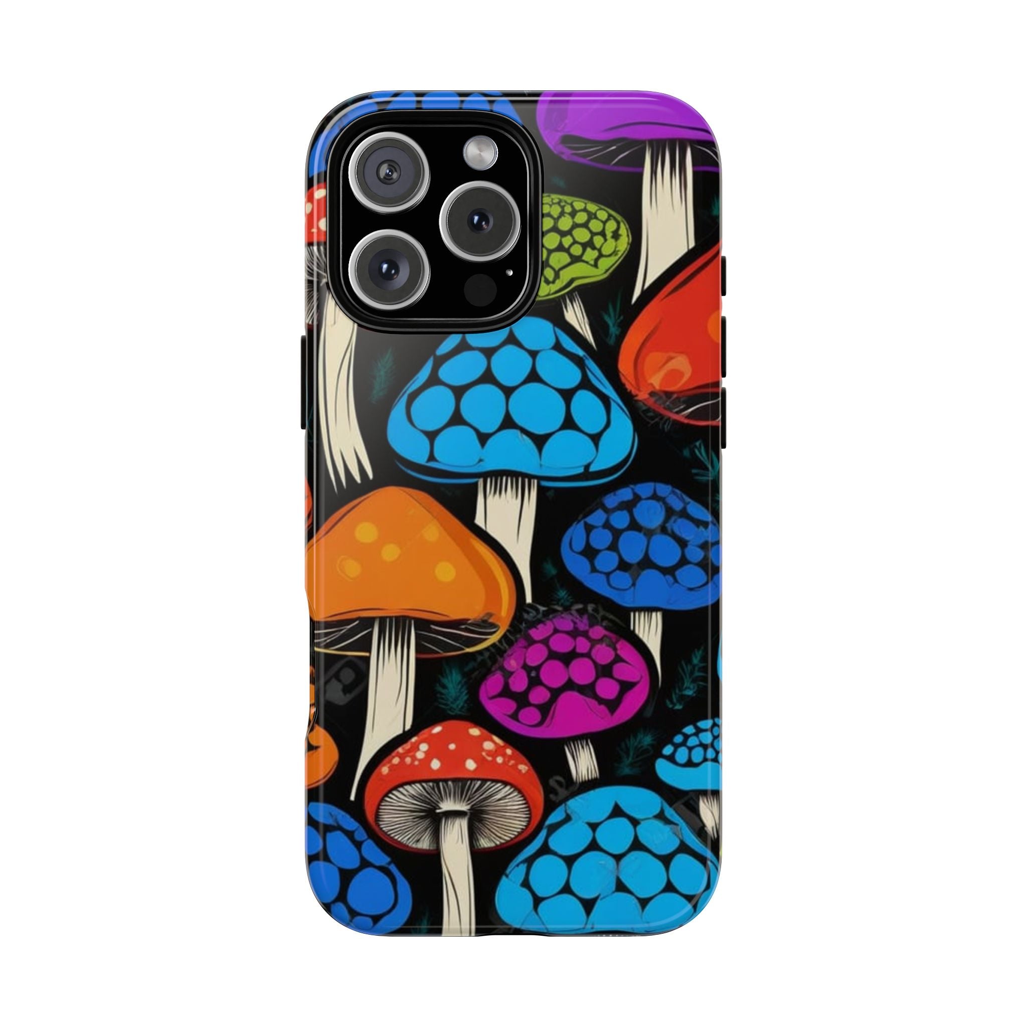 🍄 Shroom Pop iPhone Case – Protect Your Phone in Psychedelic Style 🌈📱