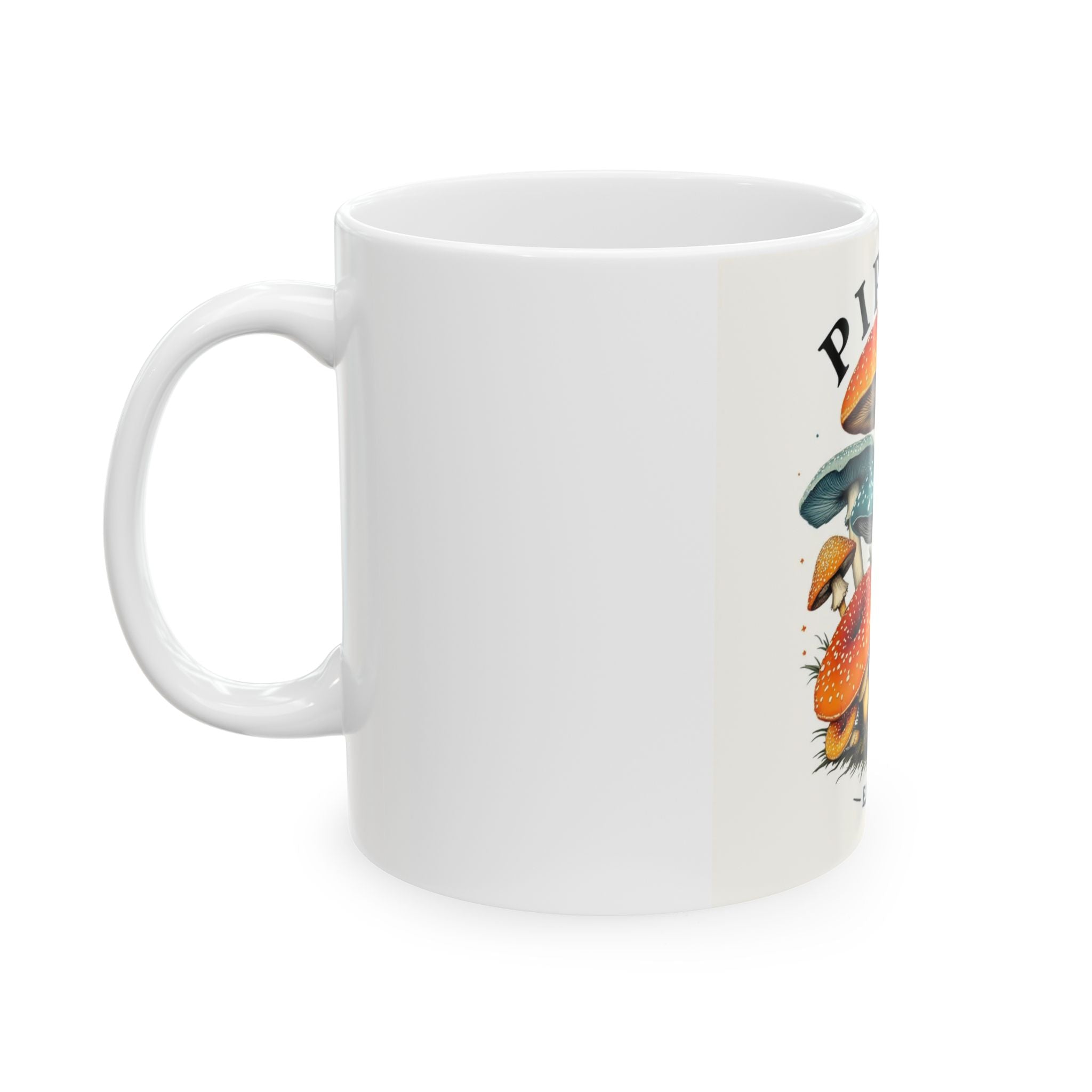🌿 Piper’s Shroom Works Signature Mug – "Forest Family Edition" 🍄