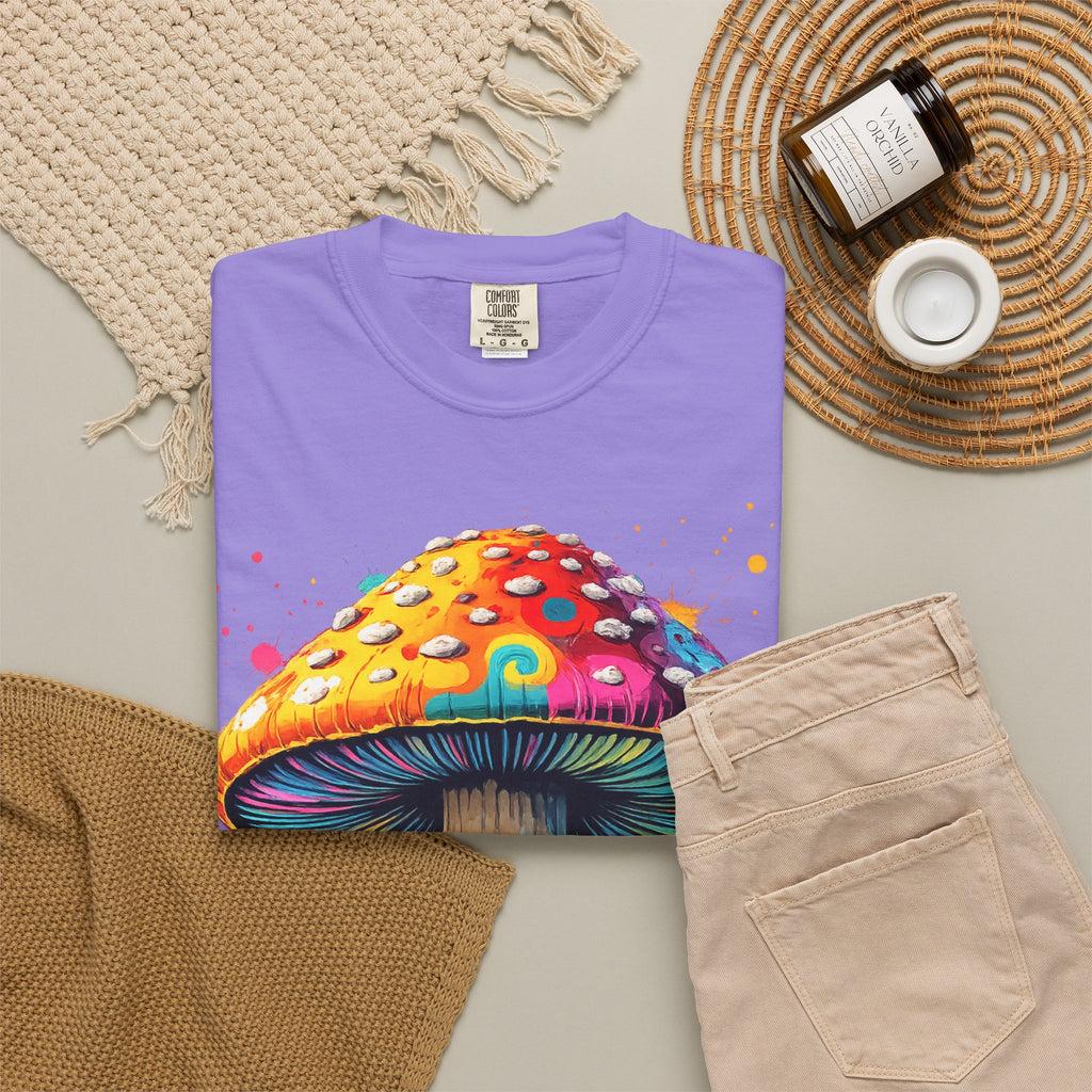 Lake Oswego Mushroom T-Shirt — Vintage Nature & Psychedelic Fungi Design