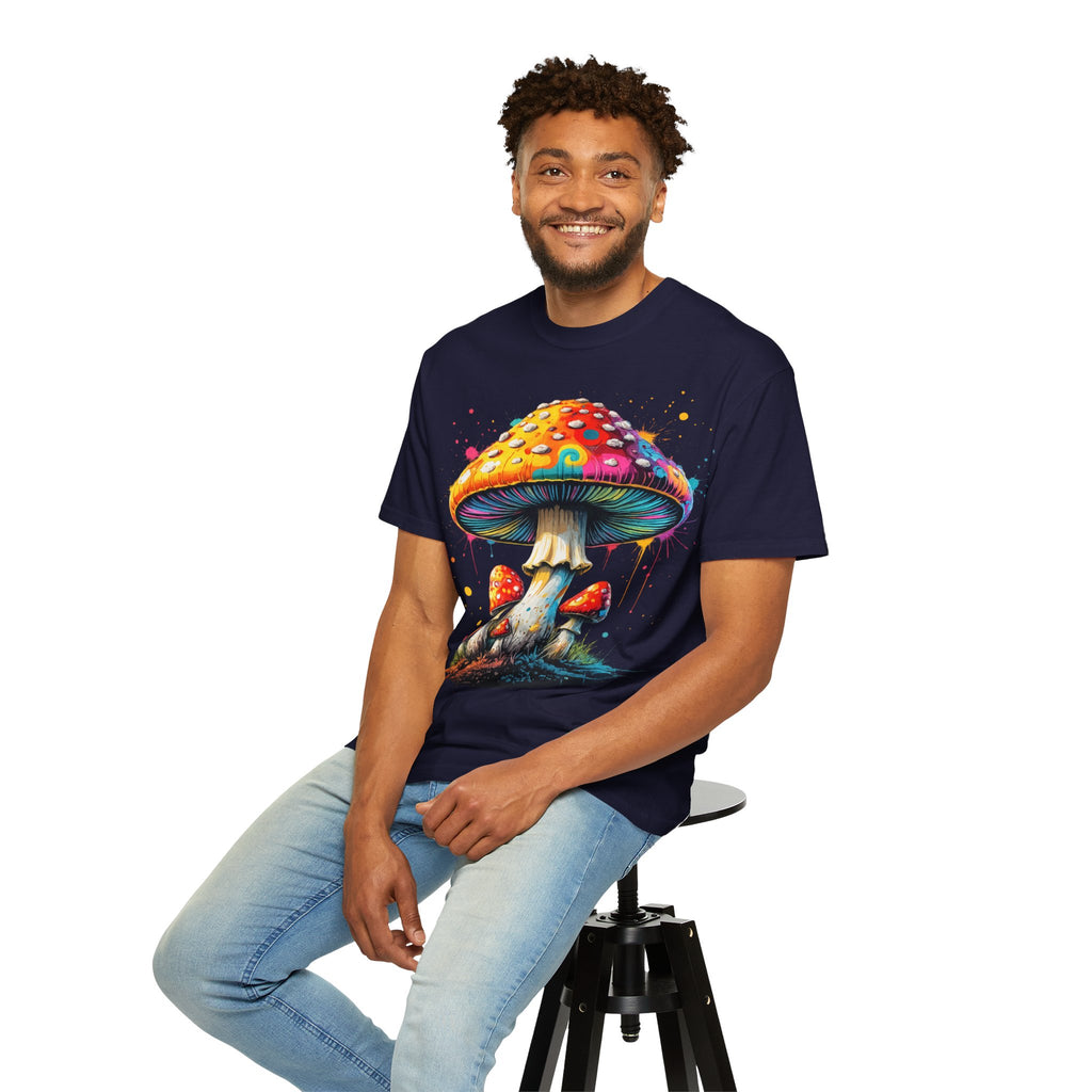 Lake Oswego Mushroom T-Shirt — Vintage Nature & Psychedelic Fungi Design