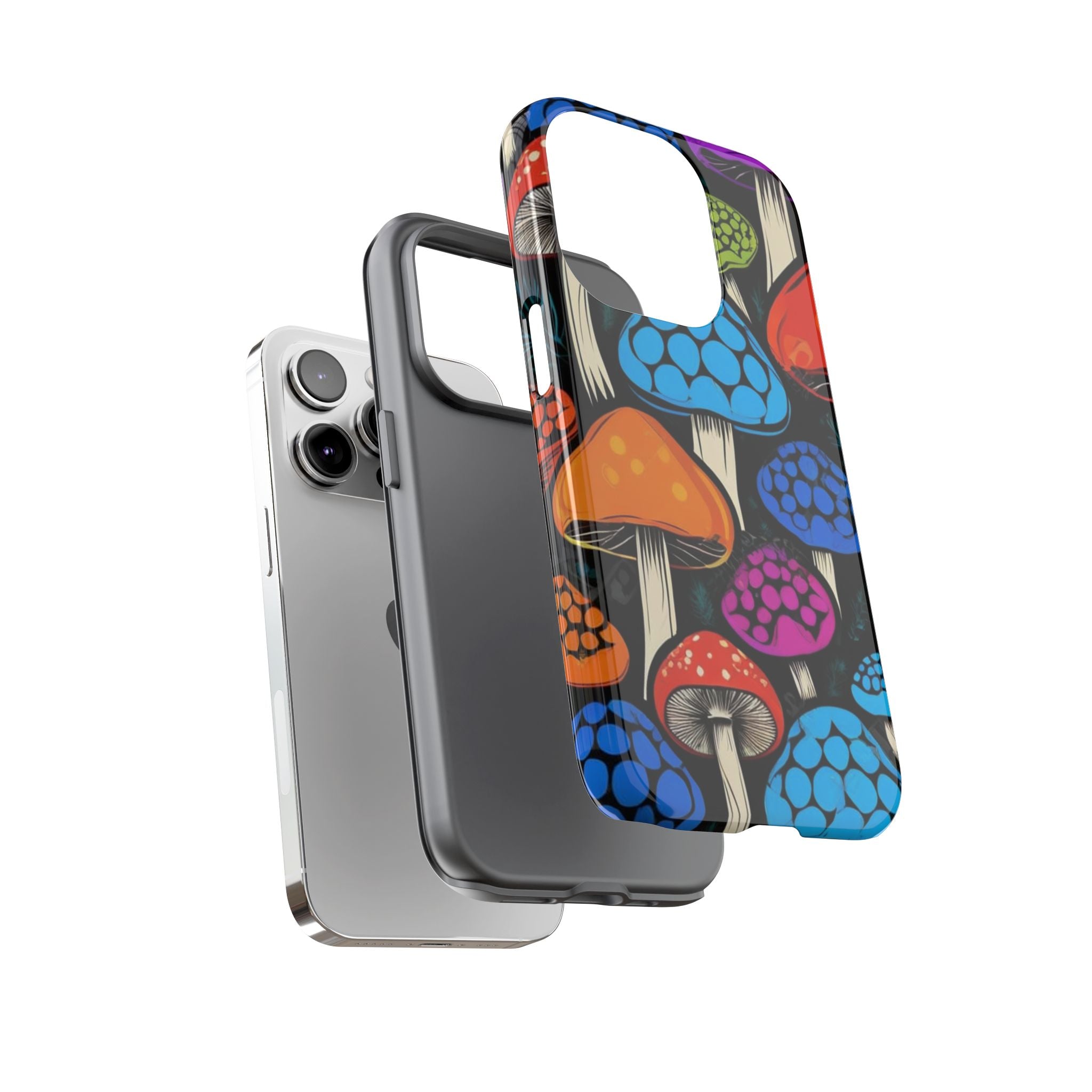 🍄 Shroom Pop iPhone Case – Protect Your Phone in Psychedelic Style 🌈📱