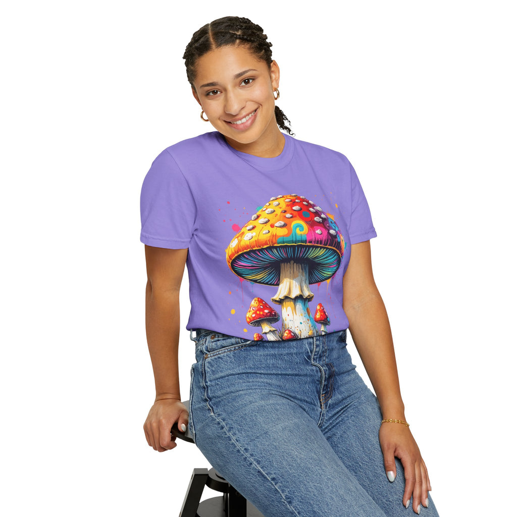 Lake Oswego Mushroom T-Shirt — Vintage Nature & Psychedelic Fungi Design