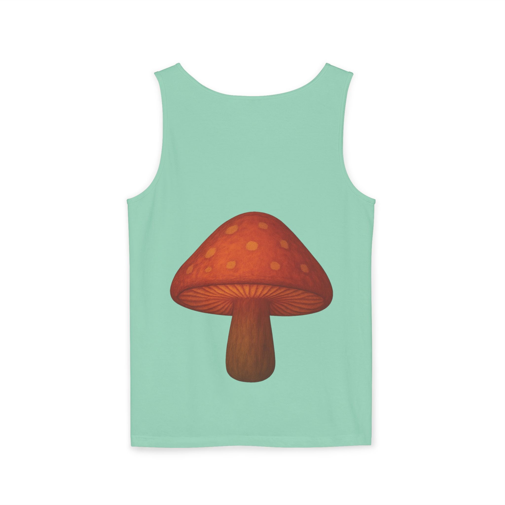 Portland Mushroom Tank Top — Vintage Forest Travel Graphic