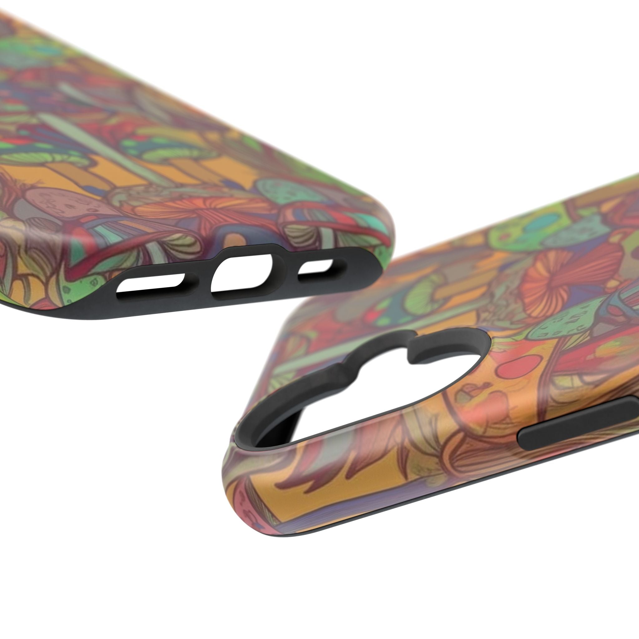 Mushroom Grove Impact-Resistant Case, Unique Phone Cover for Nature Lovers, Mushroom Art Gifts, Phone Accessories for Festivals, [...]