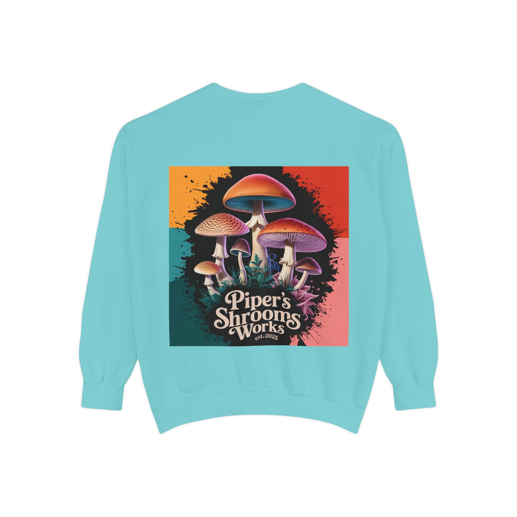 🦁 Lionheart & Shrooms Sweatshirt – Wear the Wild Within 🍄