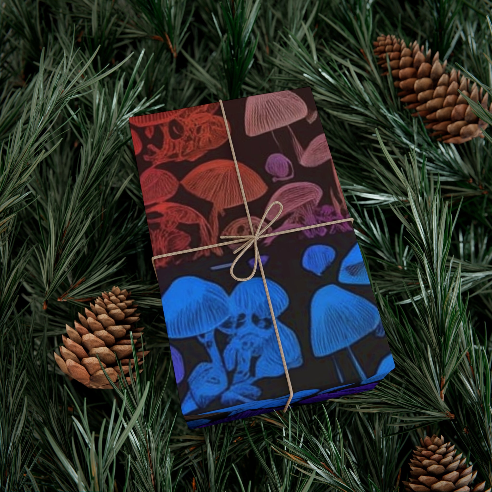 🌈 Myco Spectrum Wrapping Paper Where Color Meets Curiosity Step Into Wonder One Spore At A Time.
