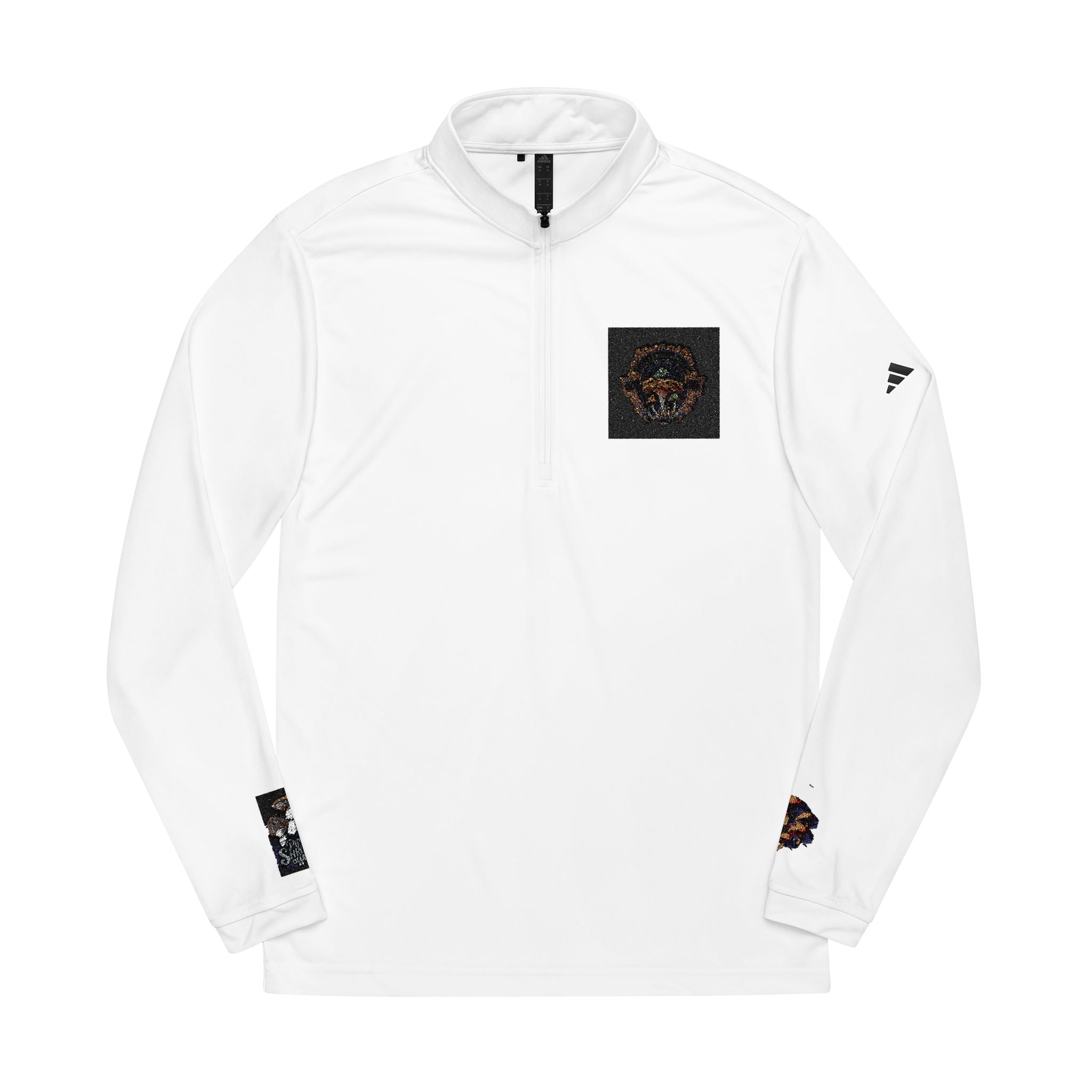 🌿 Piper’s Shroom Works Premium Quarter-Zip Pullover – Where Elegance Meets Earthy Edge