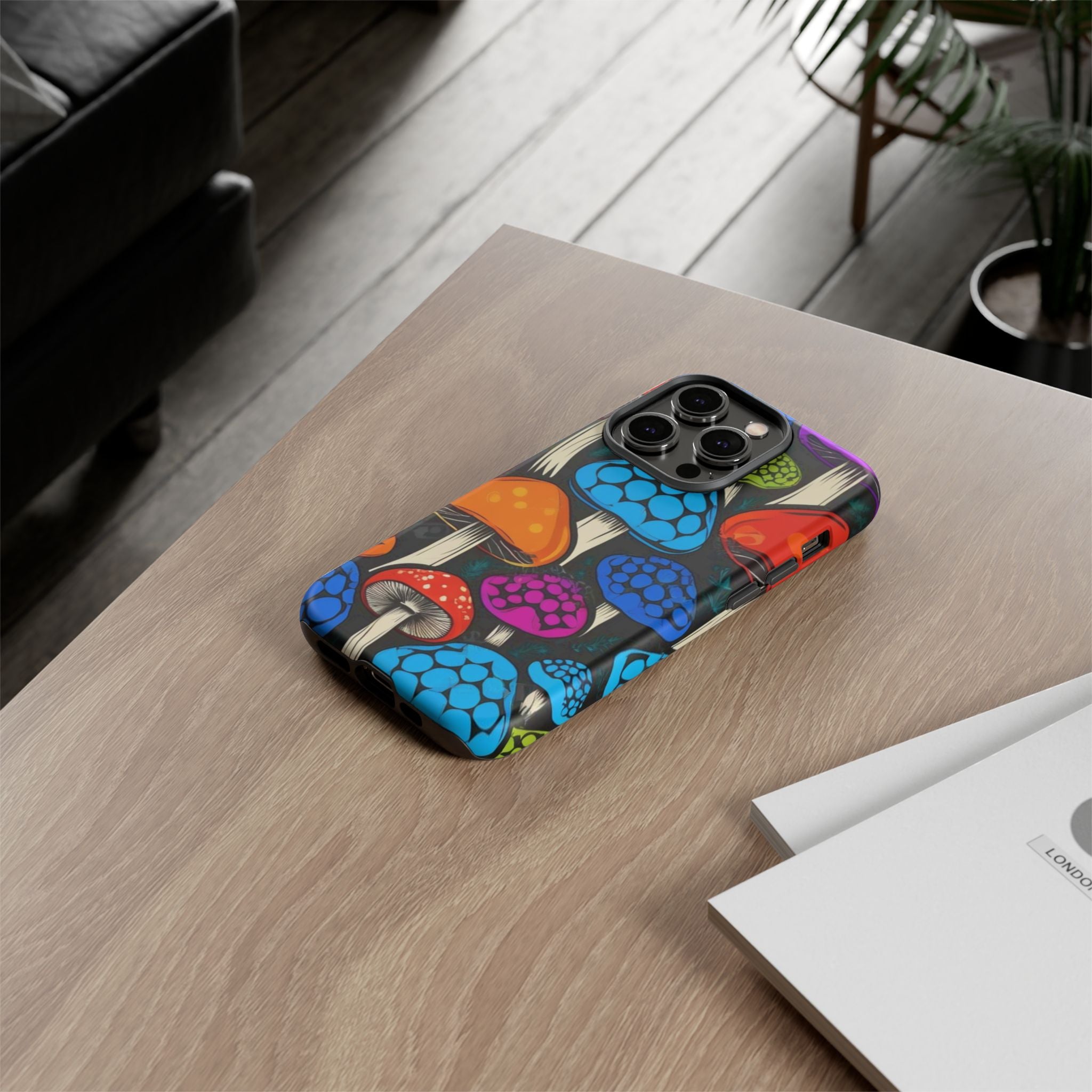 🍄 Shroom Pop iPhone Case – Protect Your Phone in Psychedelic Style 🌈📱