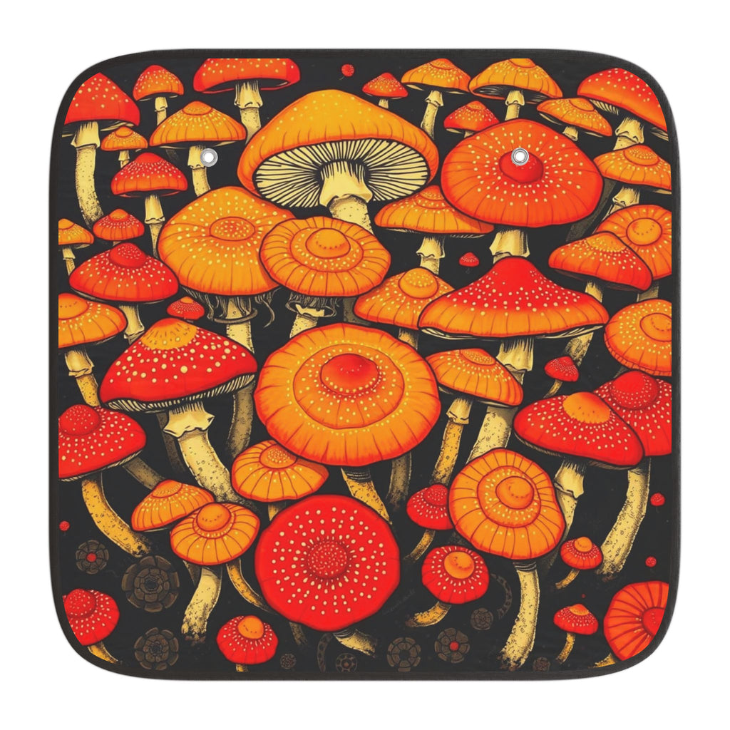 🍄 Fiery Fungi Forest Shield 🍄