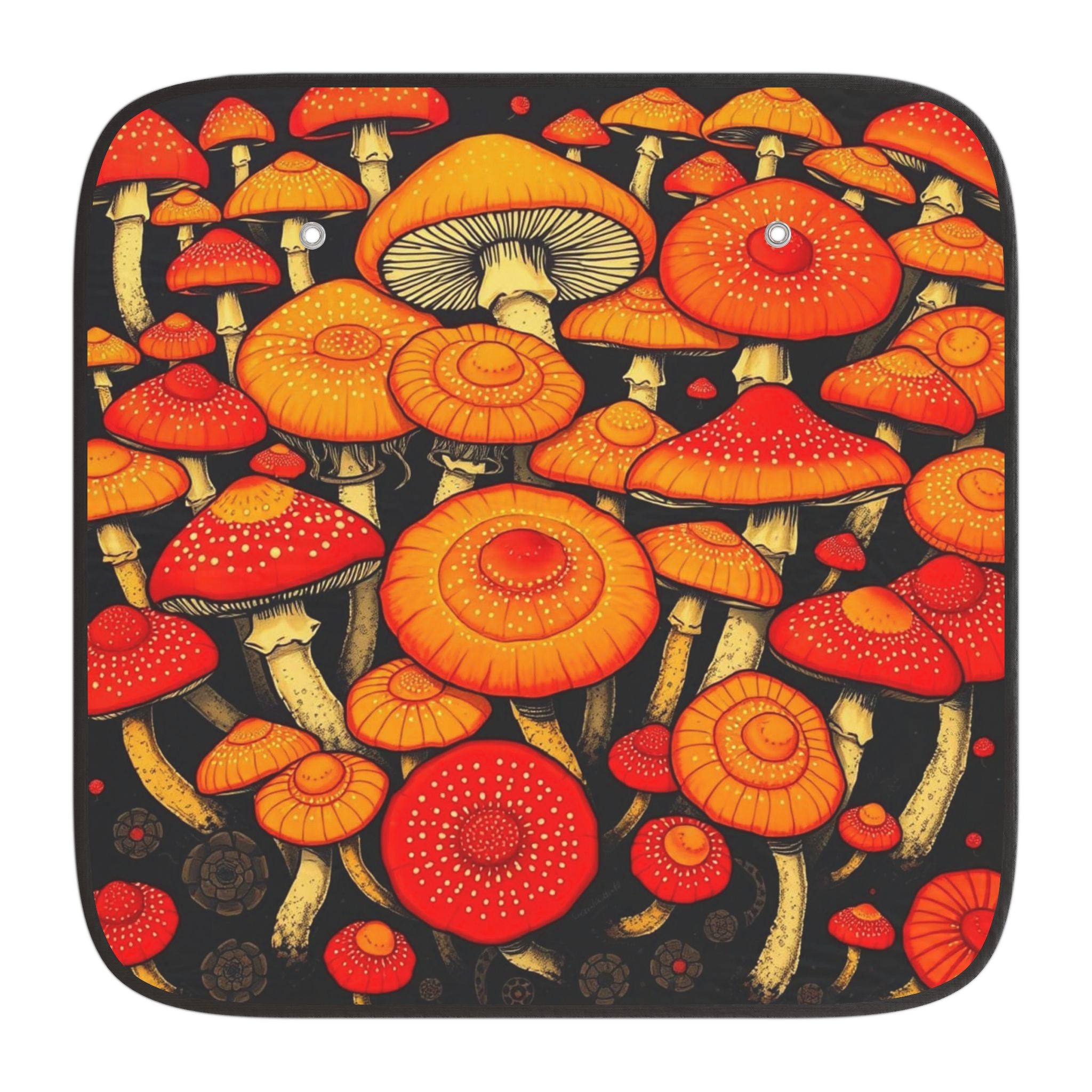 🍄 Fiery Fungi Forest Shield 🍄