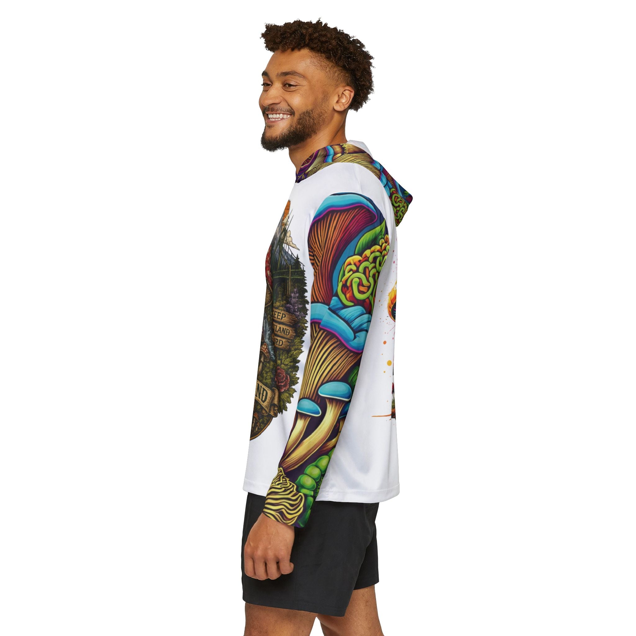 Mushroom Hoodie — Portland Psychedelic Outdoor Graphic Pullover