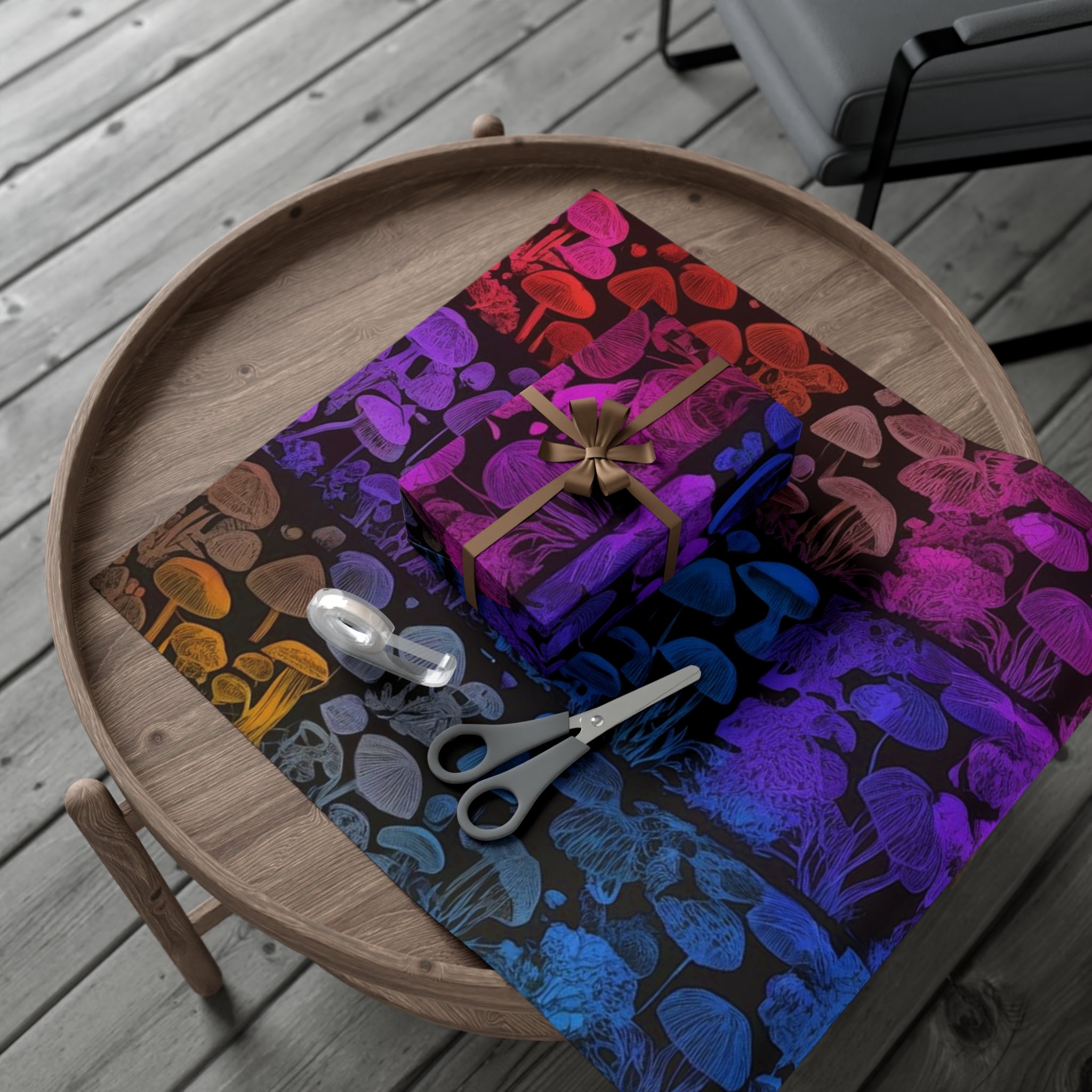 🌈 Myco Spectrum Wrapping Paper Where Color Meets Curiosity Step Into Wonder One Spore At A Time.