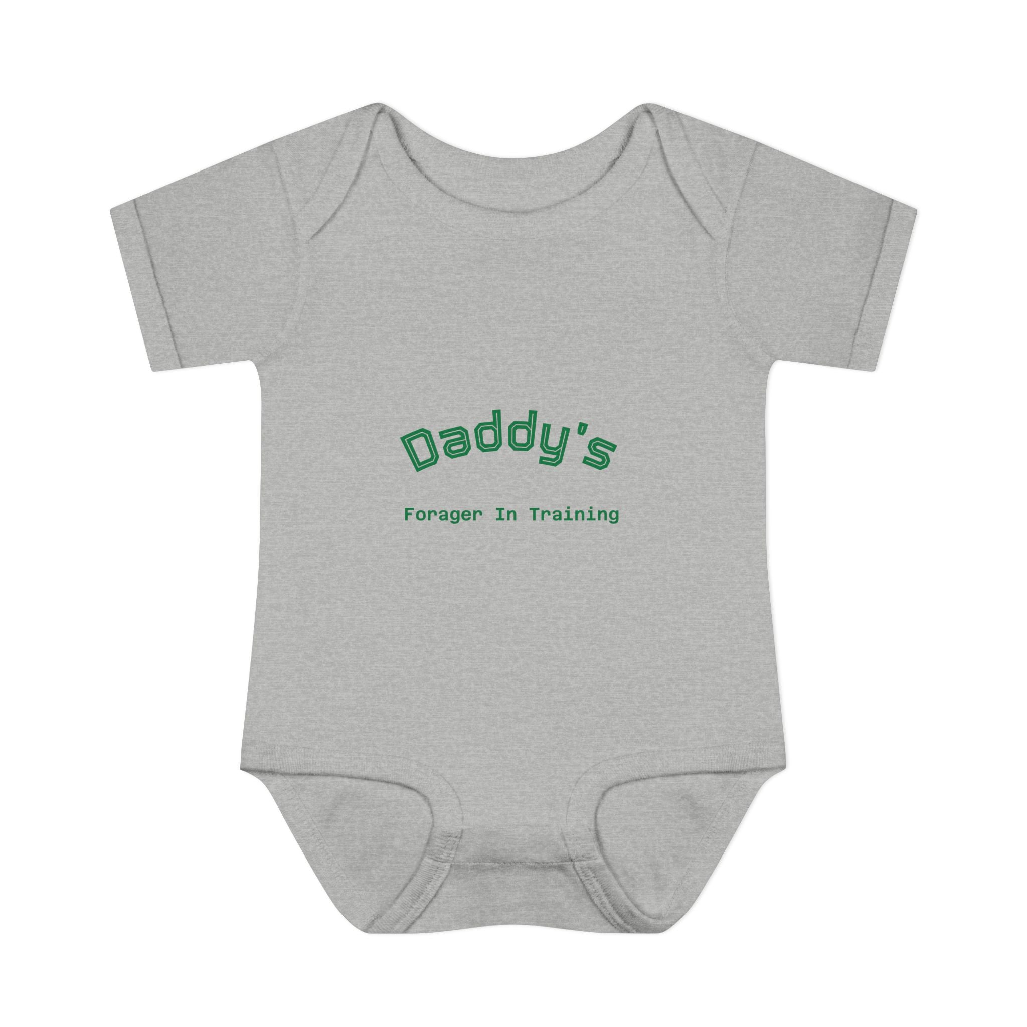 🍄👶 “Forest Friends” Baby Bodysuit One Piece