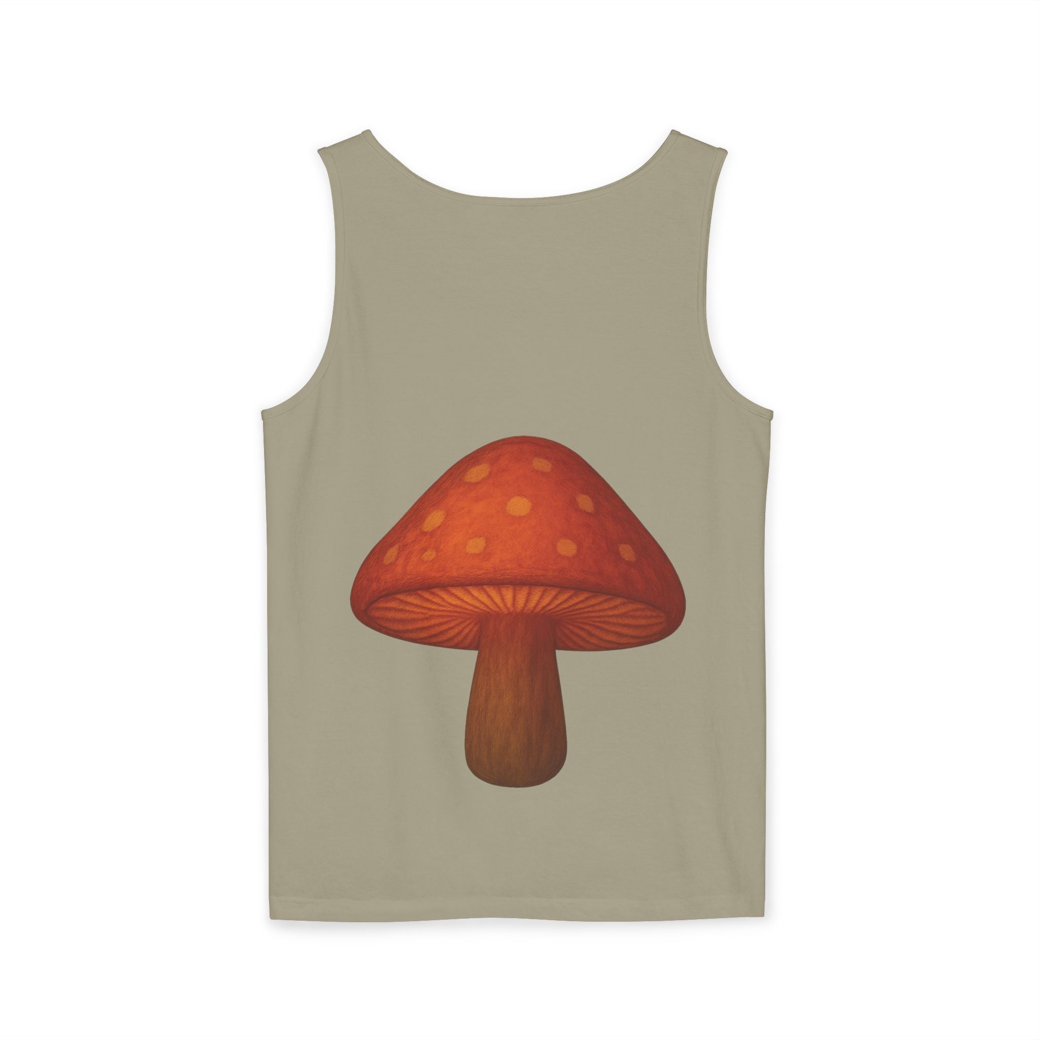 Portland Mushroom Tank Top — Vintage Forest Travel Graphic