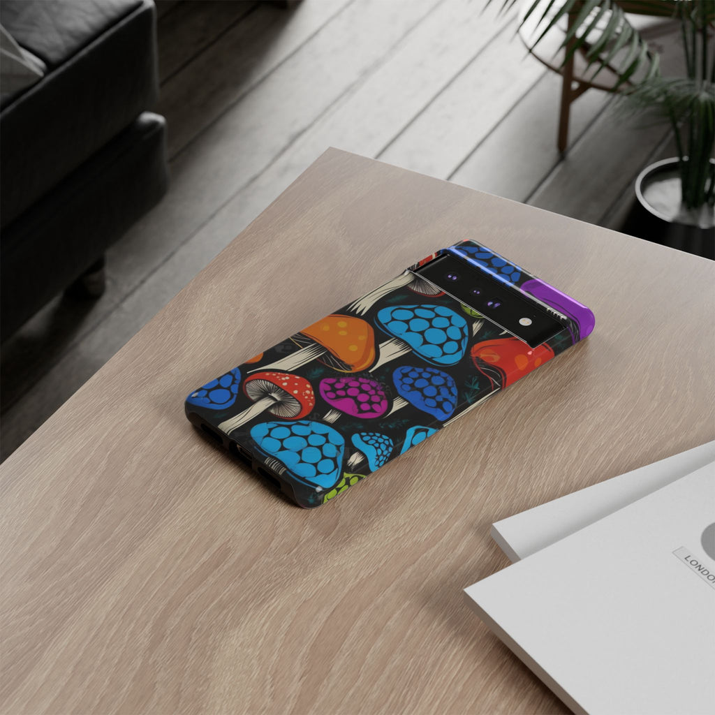 🍄 Shroom Pop iPhone Case – Protect Your Phone in Psychedelic Style 🌈📱